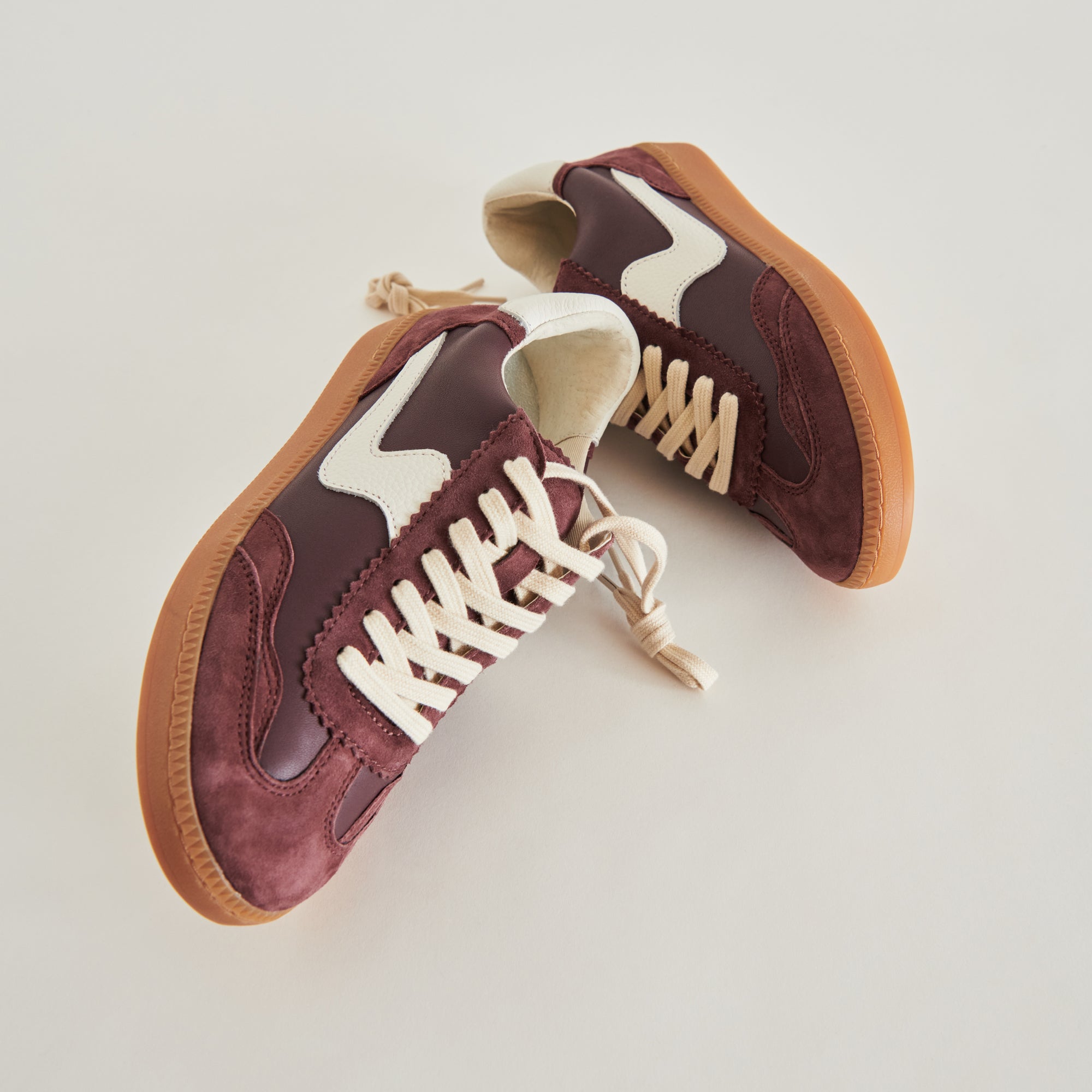 Notice Sneakers - Premium Cranberry Suede Casual Shoes for Men & Women | Comfortable Walking & Fashion Streetwear