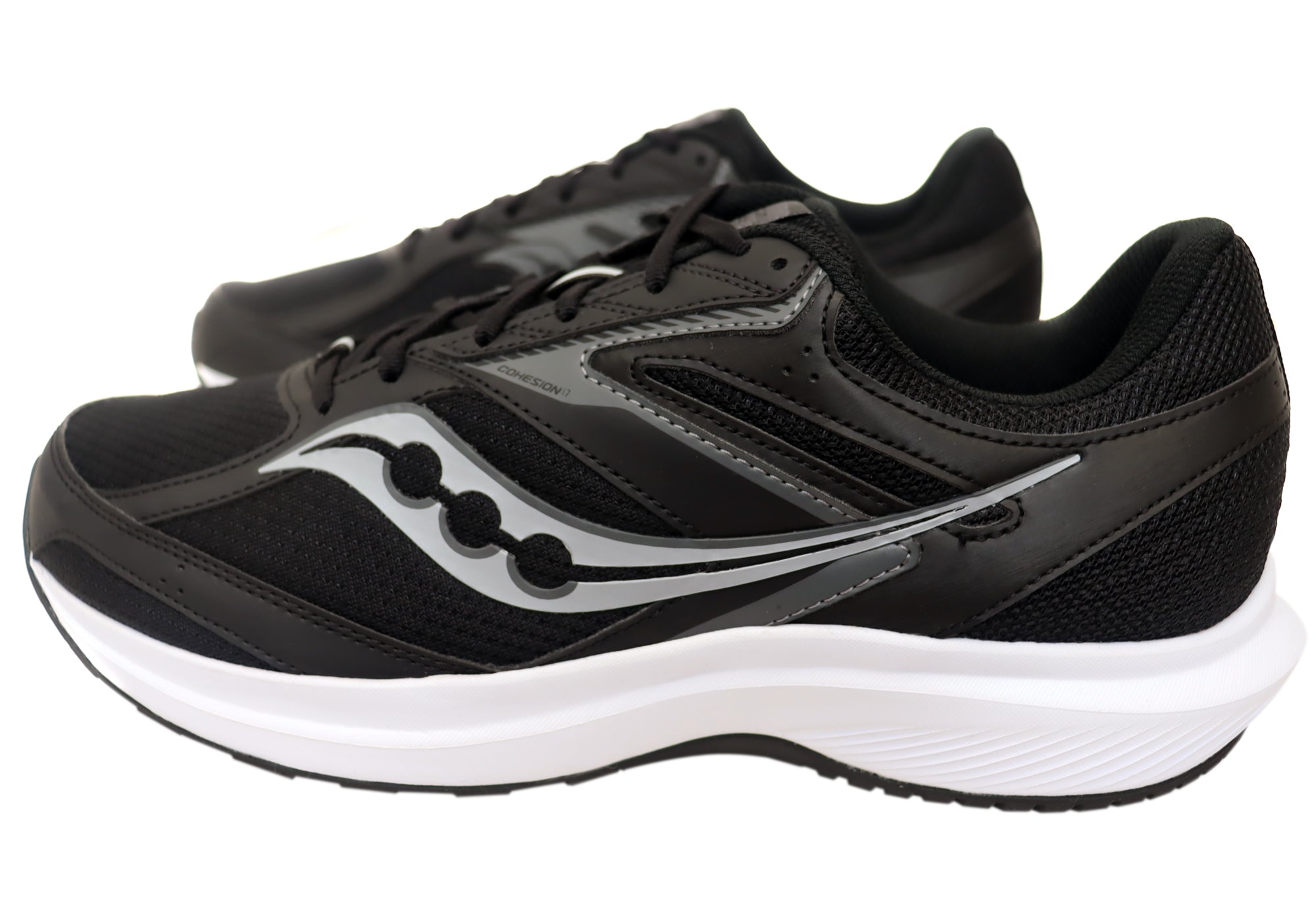 Saucony Men's Cohesion 17 2E Wide Running Shoes - Comfortable Athletic Sneakers for Jogging, Walking & Gym Workouts