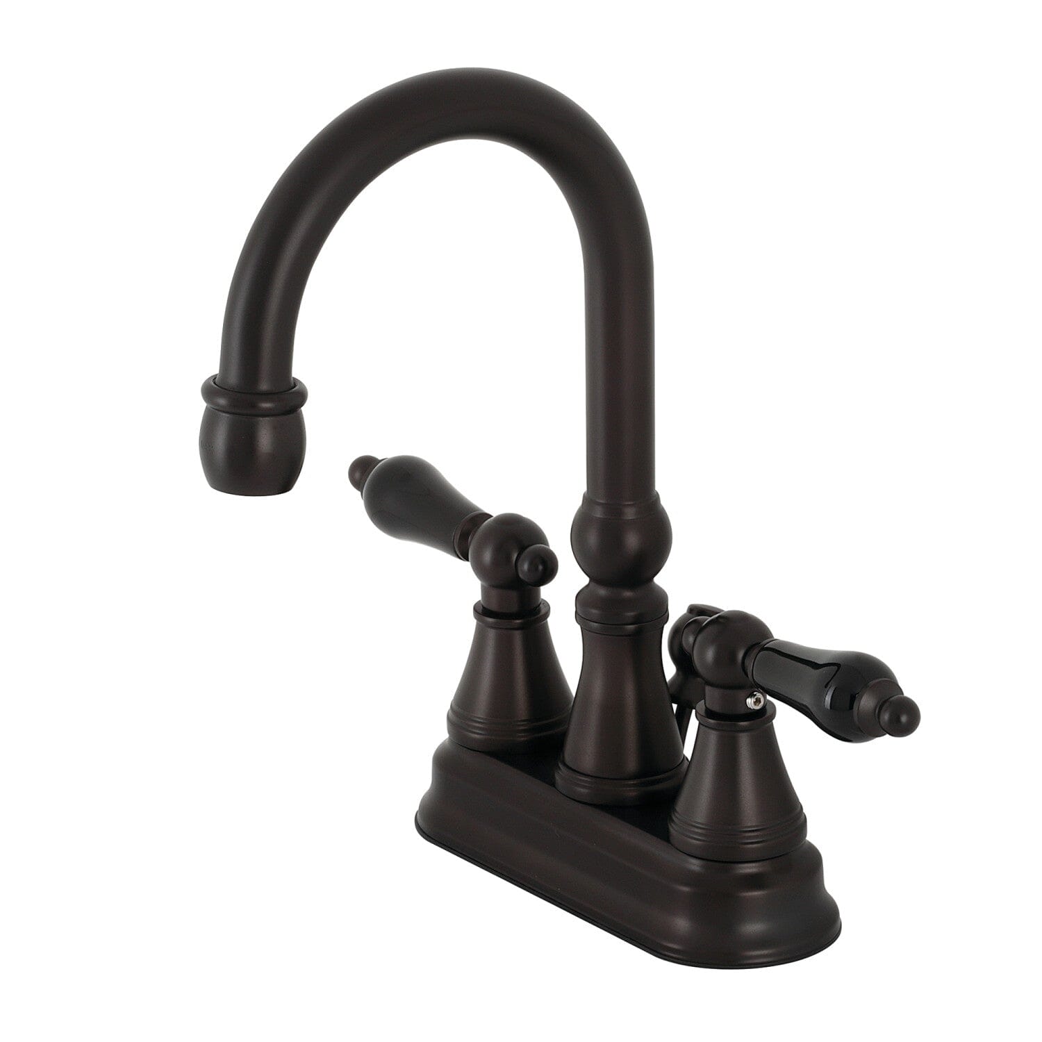 Duchess Double Handle 3-Hole Deck Mount 4-Inch Centerset Bathroom Faucet with Brass Pop-Up Drain - Perfect for Modern Bathroom Vanities and Sink Upgrades