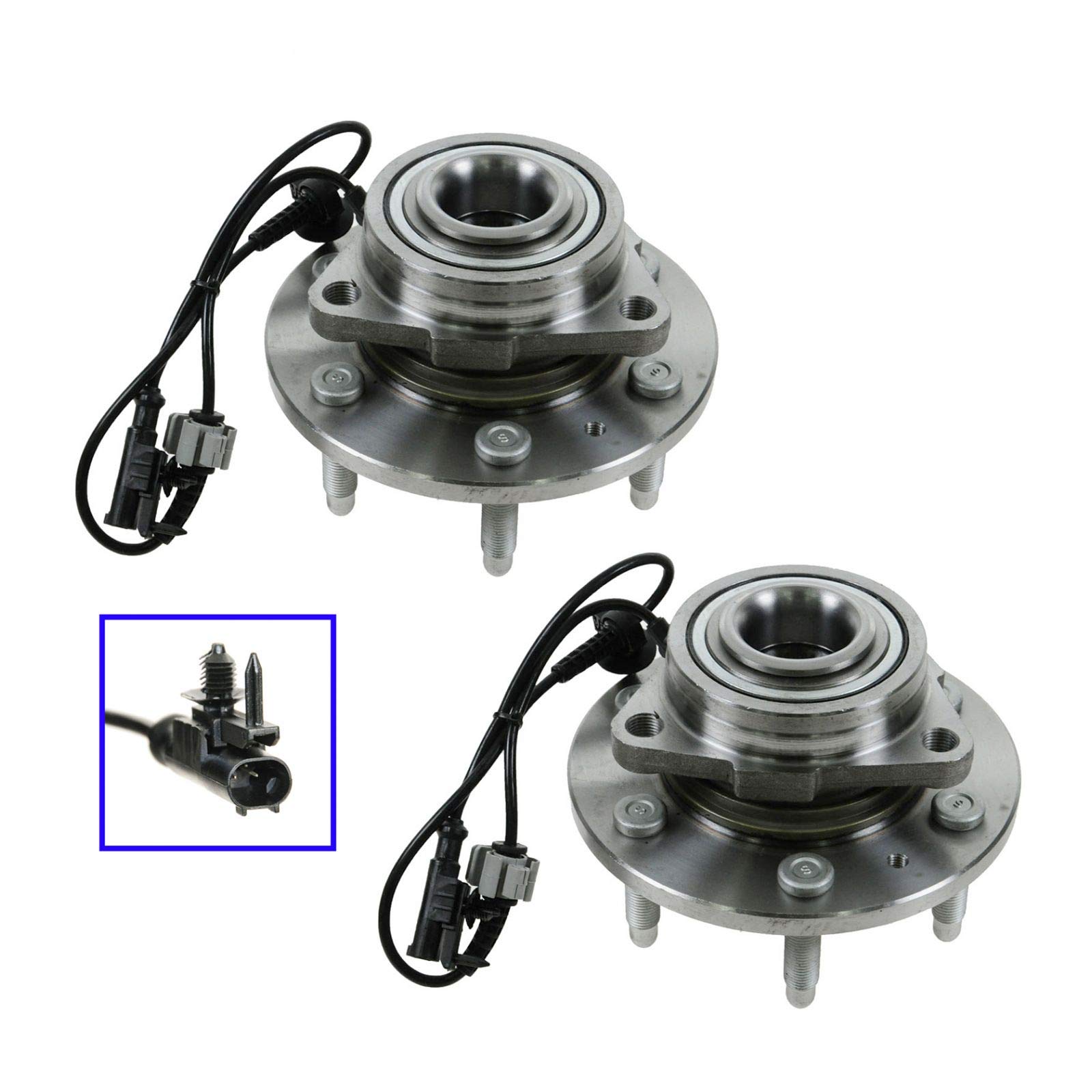 6 Piece Steering & Suspension Kit - Axles, Wheel Hub Bearings & Outer Tie Rods - Perfect for Car Repair, Maintenance & Off-Road Vehicle Upgrades