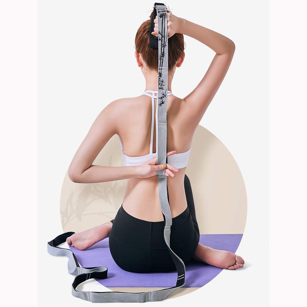 Premium Yoga Stretching Band - High Elasticity Fitness Resistance Band for Yoga, Pilates, Ballet & Dance Training - Ideal for Home Workouts, Physical Therapy & Flexibility Exercises