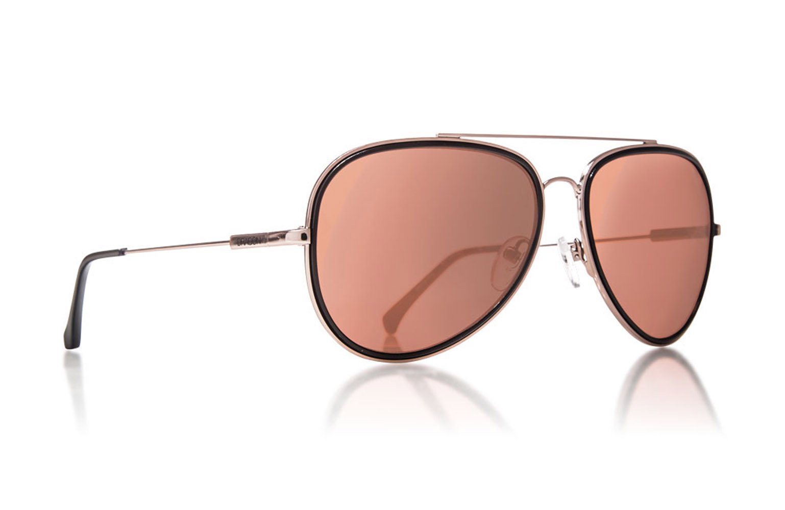 Dragon Alliance Rose Gold & Rose Gold Ion Status Sunglasses for Men & Women - UV Protection, Polarized, One Size (26257-780) - Perfect for Driving, Beach, Outdoor Sports & Fashion Accessories