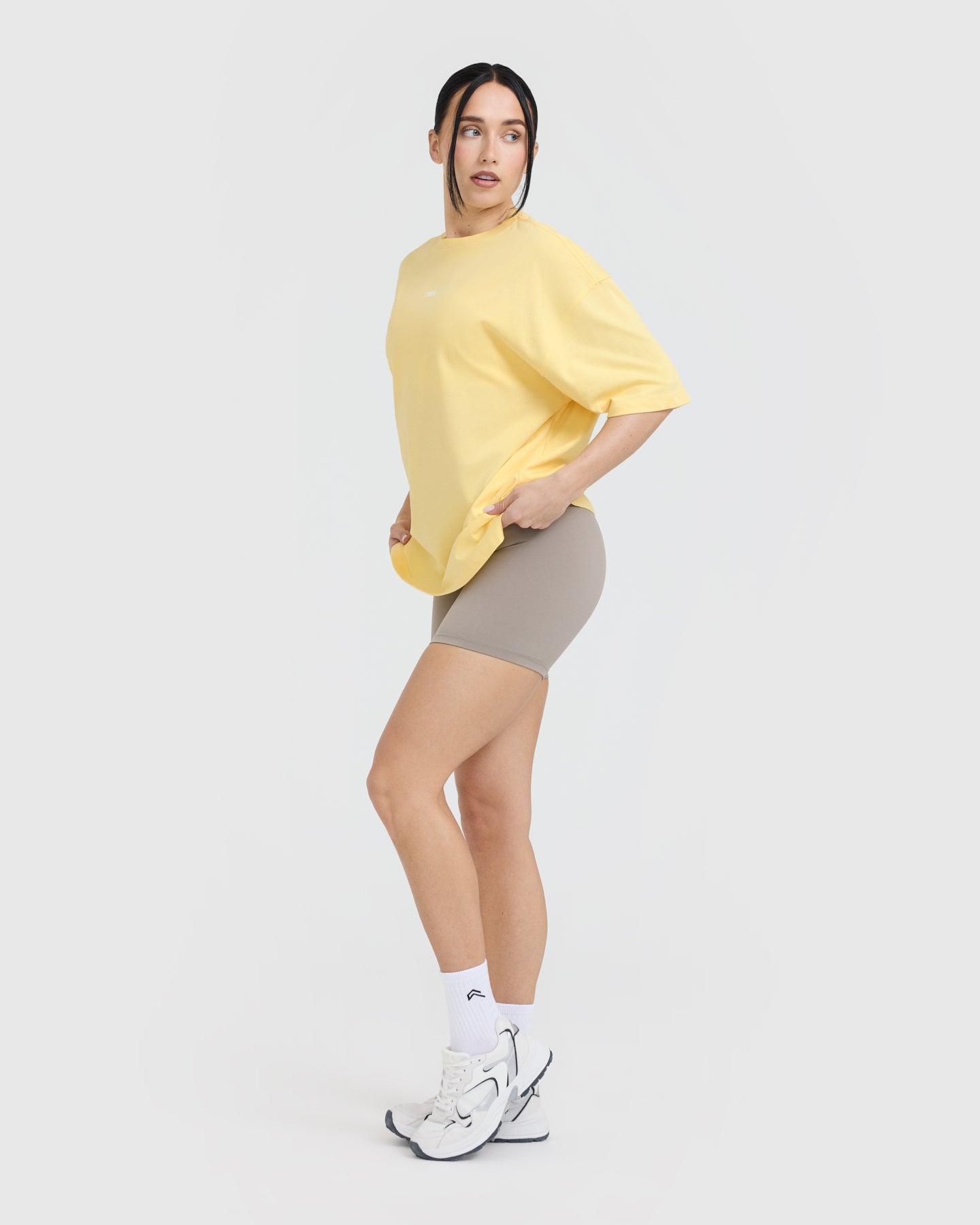 Raising The Bar Graphic Unisex T-Shirt | Sherbet Yellow | Casual Streetwear & Gym Workout Tee