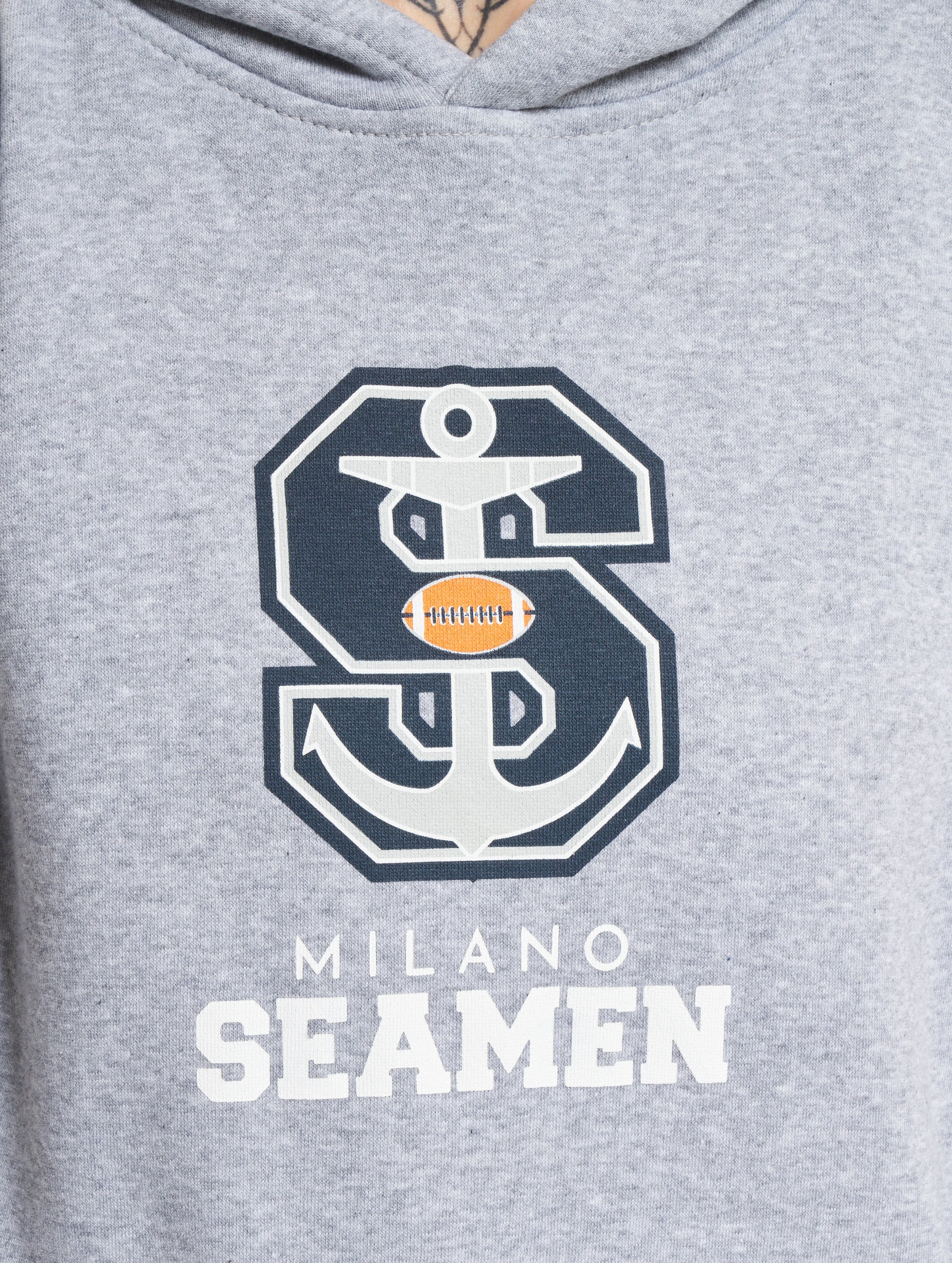 Milano Seamen Legacy Hoodie - Premium Men's Zip-Up Hooded Sweatshirt for Casual & Streetwear | Perfect for Outdoor Activities, Gym & Everyday Comfort