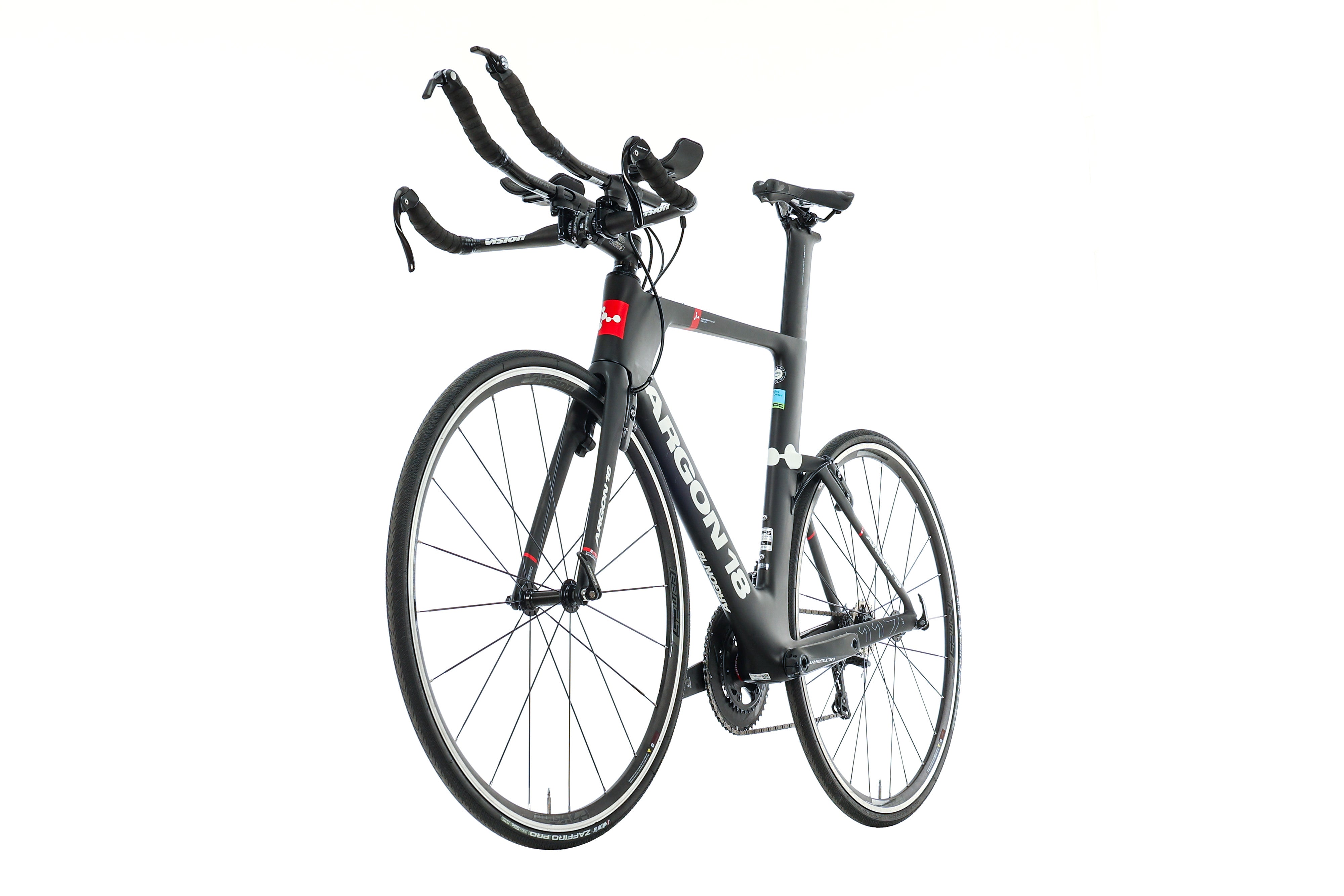 Argon 18 E-117 Triathlon Time Trial Bike - 2018 Model, Large Size | Ideal for Competitive Triathlons & Time Trial Racing