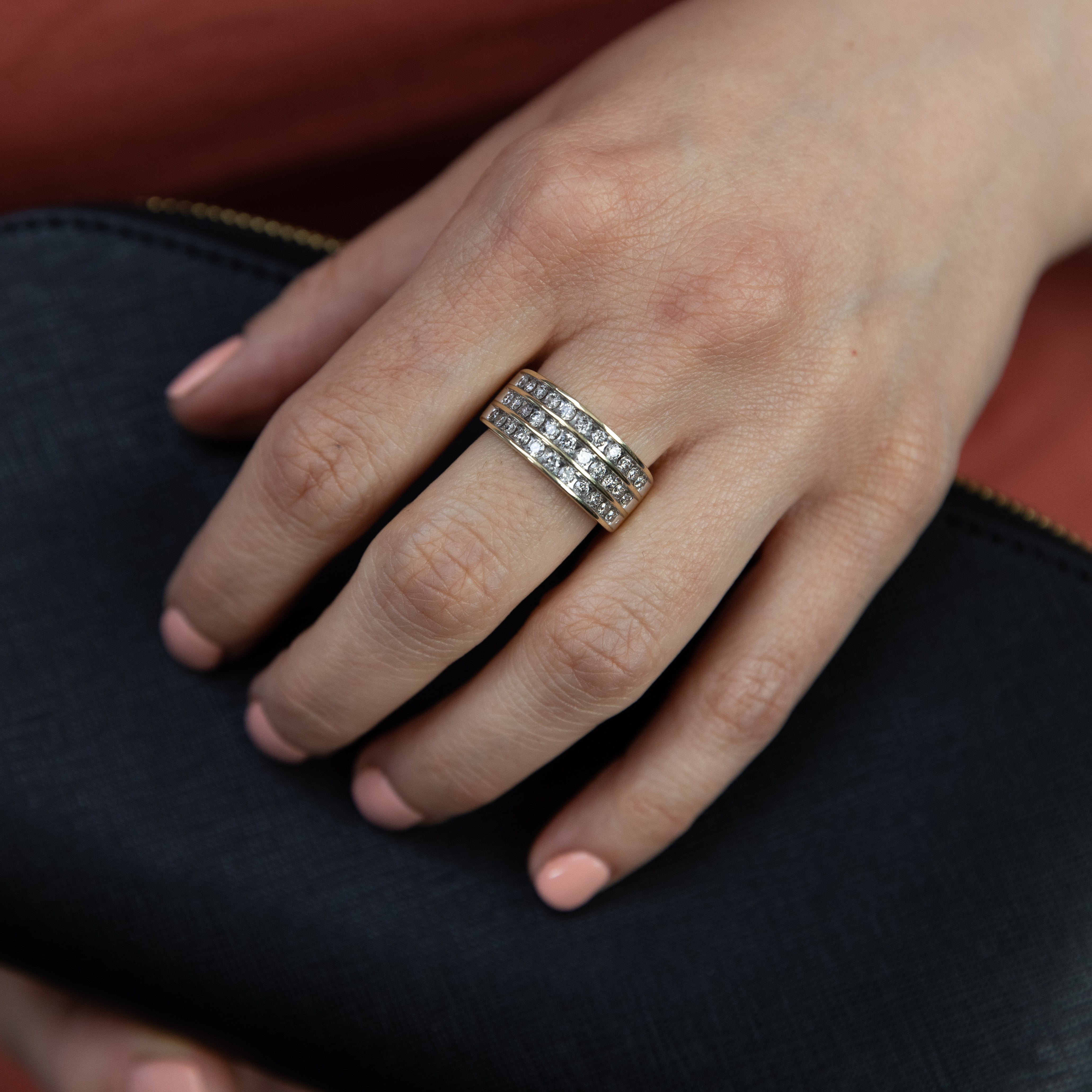 10ct Yellow Gold 1 Carat Diamond Ring for Women - Elegant Solitaire Engagement & Wedding Band - Perfect for Proposals, Anniversaries, and Special Occasions