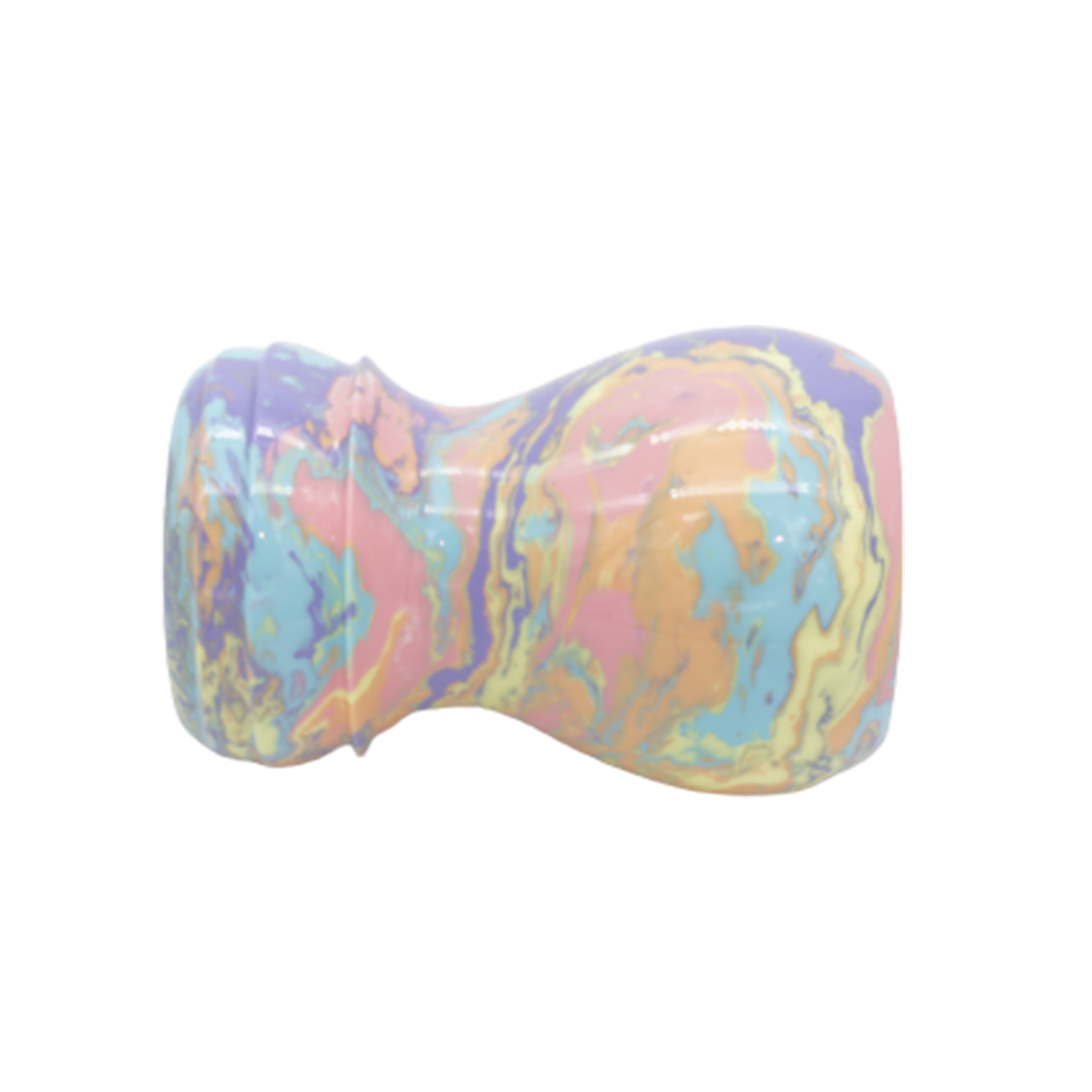Handcrafted Spring Pastel Tie Dye Shaving Brush Handle - Fits 24mm & 26mm Knots - Perfect for Wet Shaving & Grooming Gifts