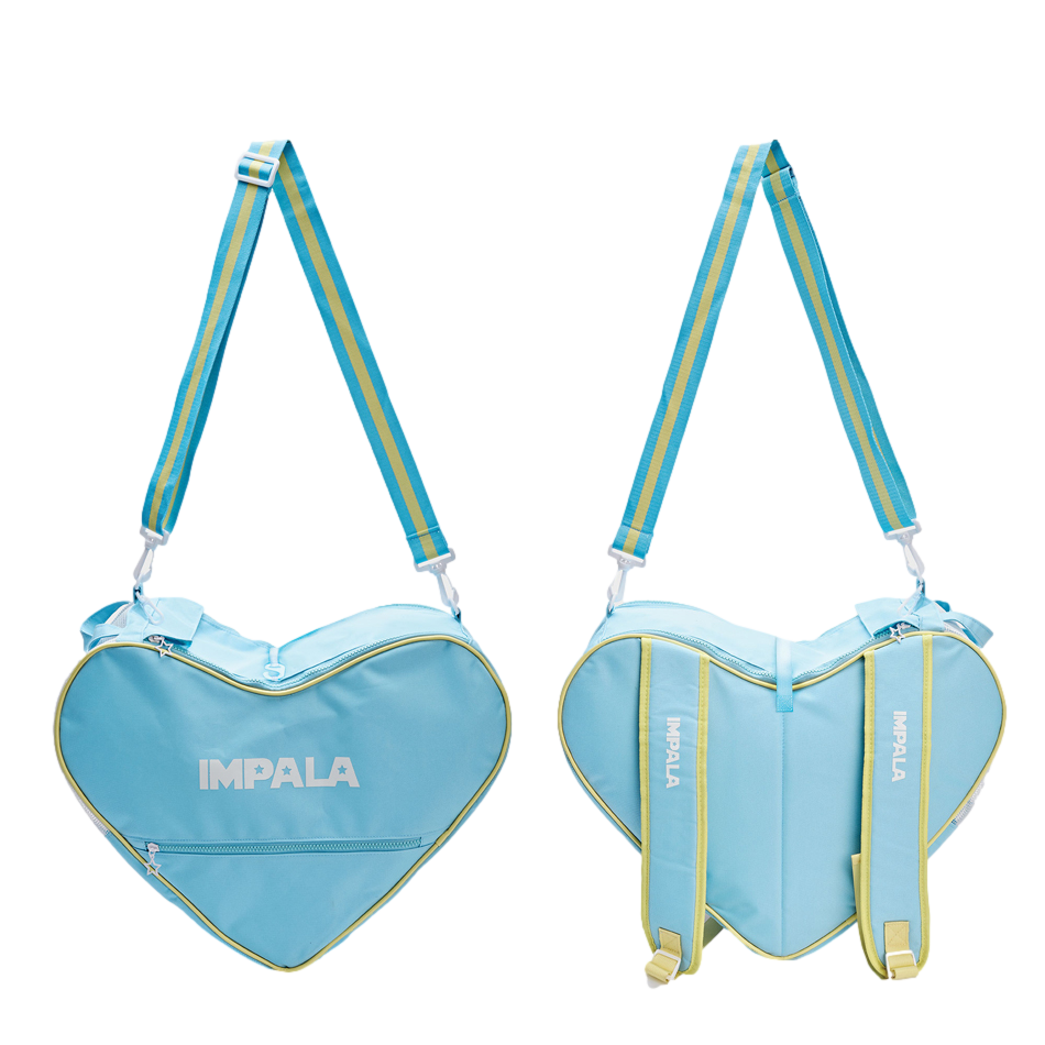 Impala Skate Bag Sky Blue - Durable & Stylish Roller Skating Backpack for Women & Men - Perfect for Rink, Park & Travel Accessories