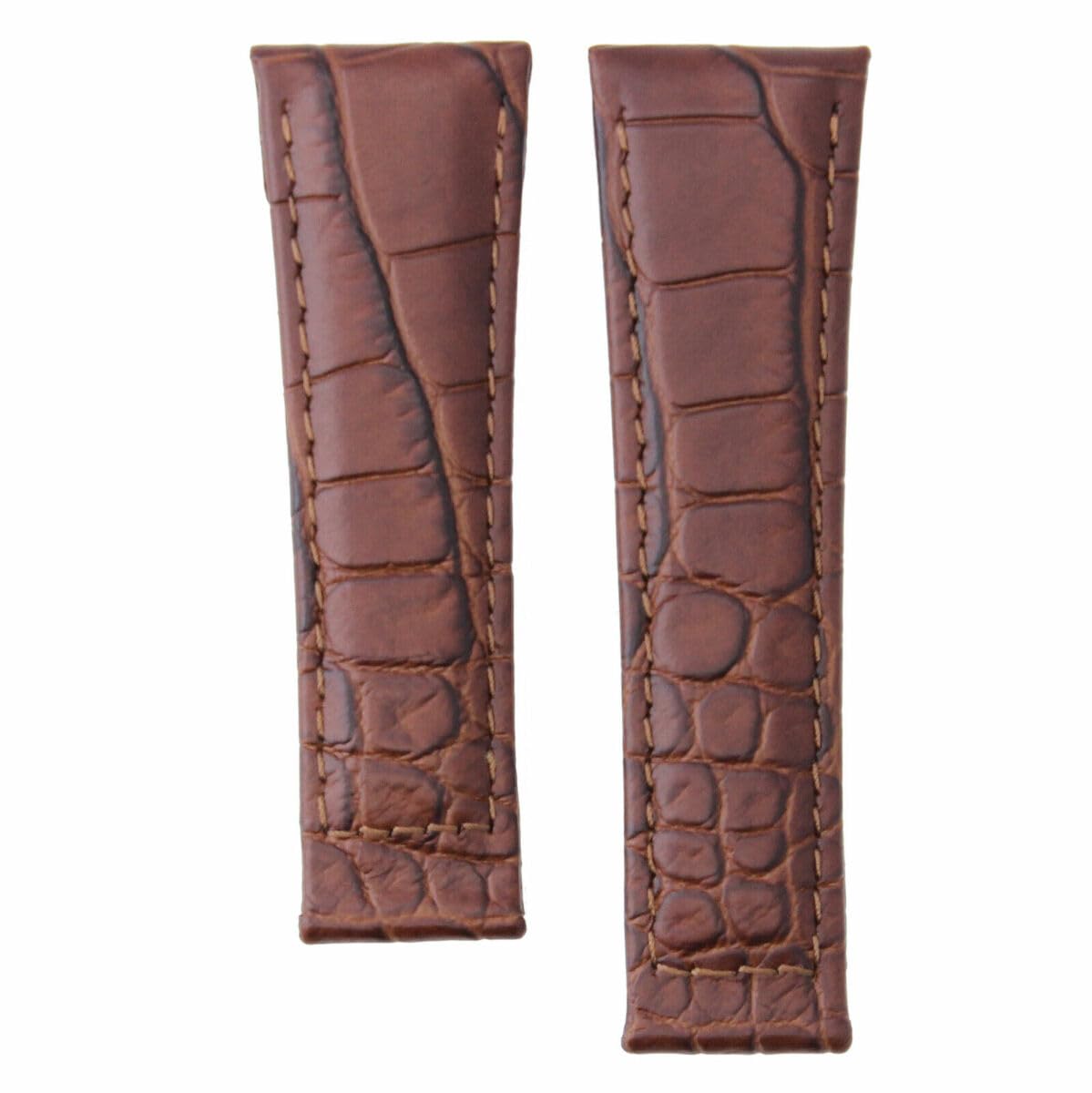 20mm Genuine Leather Watch Band Strap for Rolex Daytona 16523 & 116519 - Replacement Short/Medium Size with Buckle - Perfect for Dress Watches, Business Attire & Everyday Wear