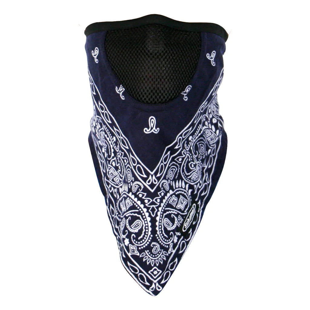 FaceFit Reusable Cotton Paisley Face Mask - Breathable & Comfortable for Daily Use, Travel, and Outdoor Activities