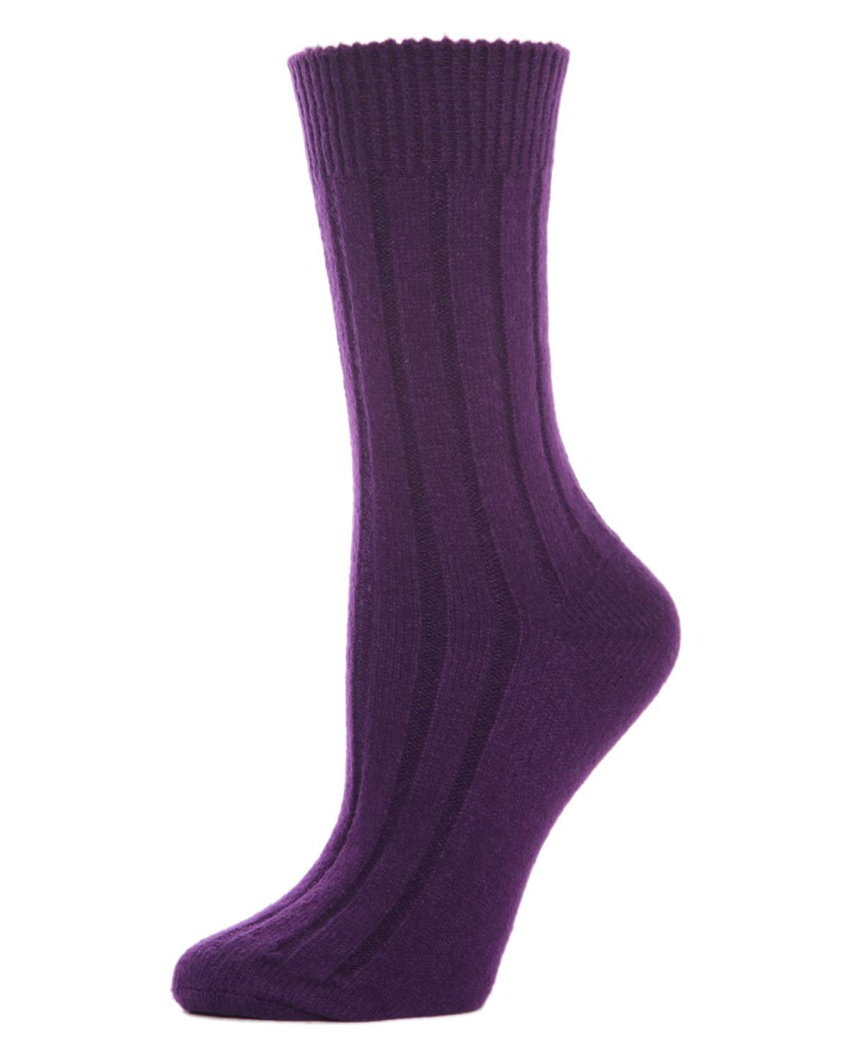 MeMoi Women's Neutral Ribbed Knit Boot Socks - Cozy Winter Essential for Boots & Ankle Boots - Perfect for Casual Wear, Office & Outdoor Activities
