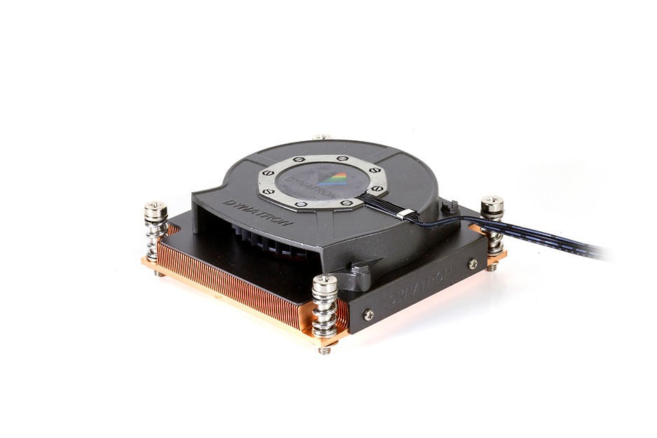 Dynatron R18 1U Server Active CPU Cooler - High Performance Cooling Solution for Data Centers & Rack Servers