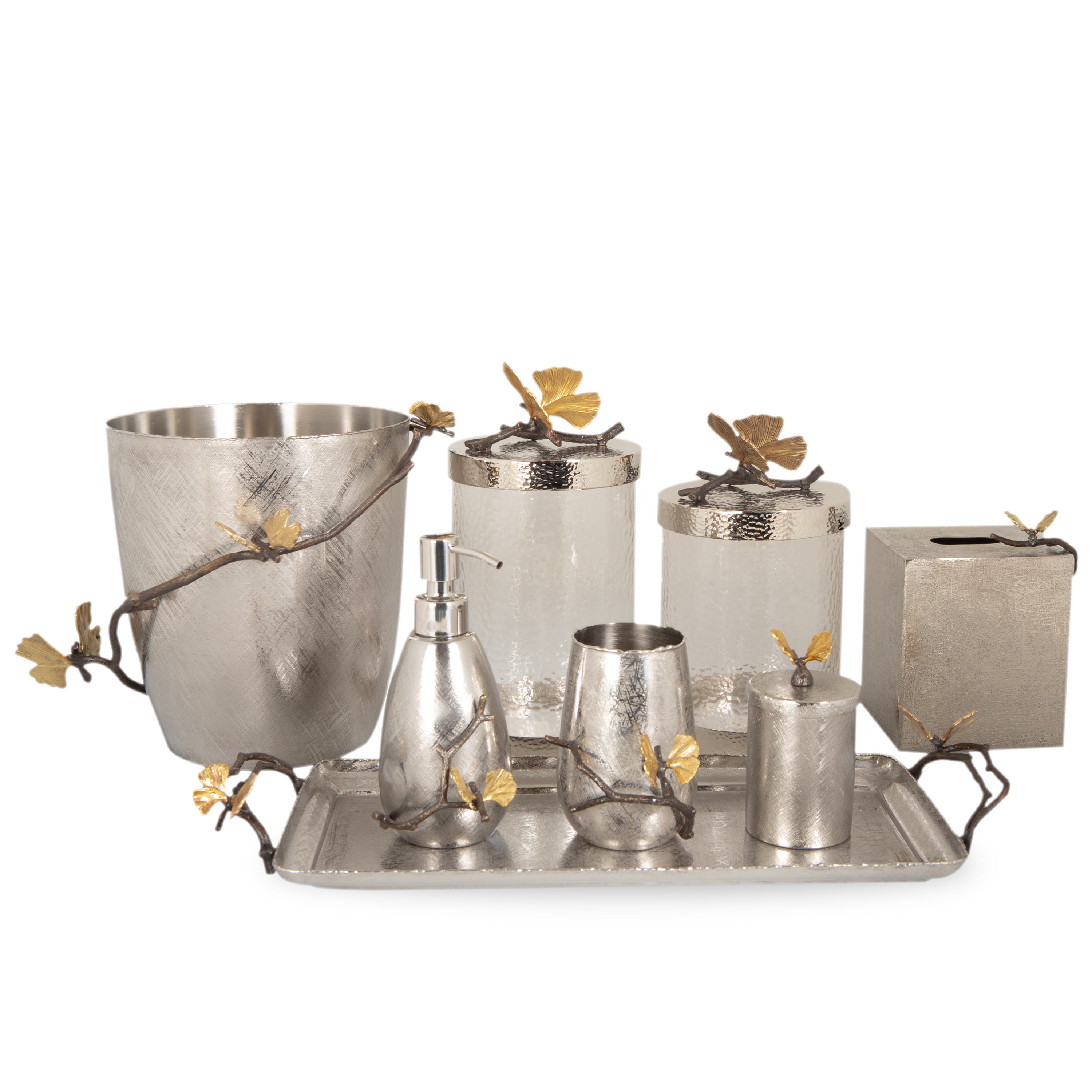 Butterfly Ginkgo Collection - Elegant Home Decor & Unique Gifts for Nature Lovers | Perfect for Living Room, Bedroom & Office Decorations