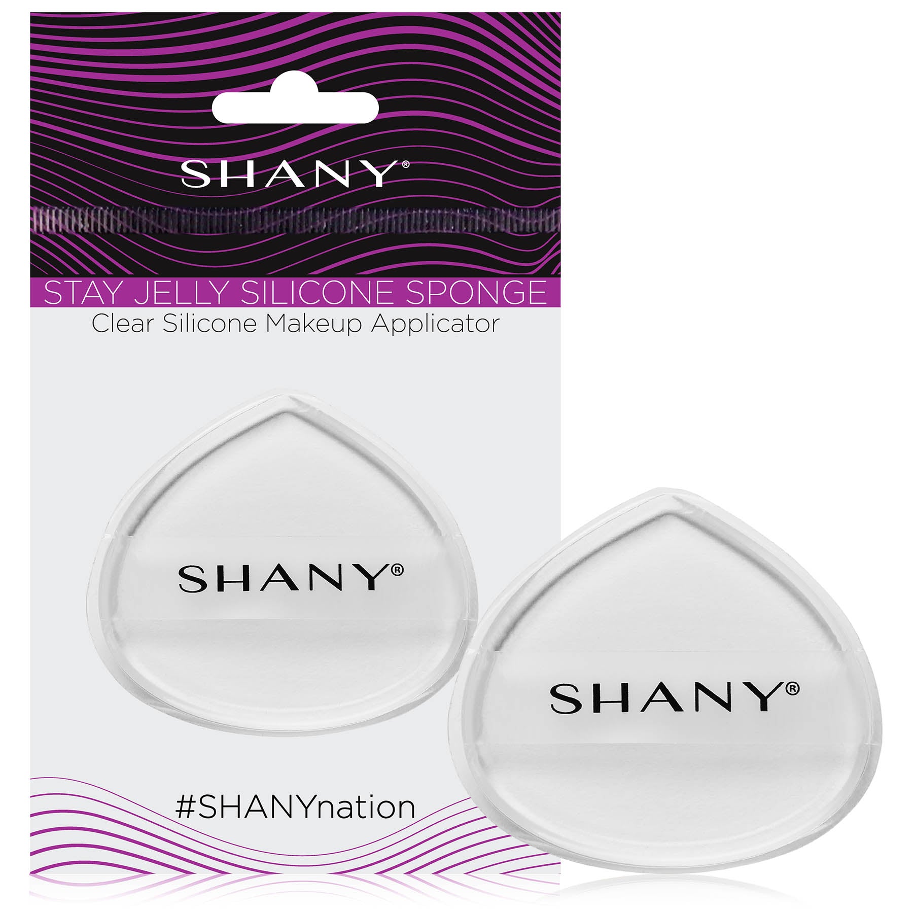 Stay Jelly Silicone Blender Sponge Set - Soft Makeup Sponge for Flawless Foundation Application - Perfect for Liquid, Cream & Powder Cosmetics - Home & Travel Beauty Essential