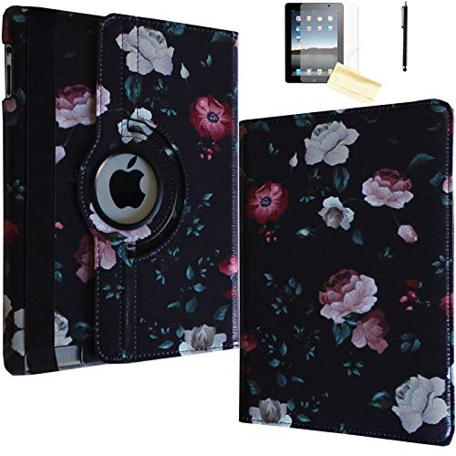 Black With Flower