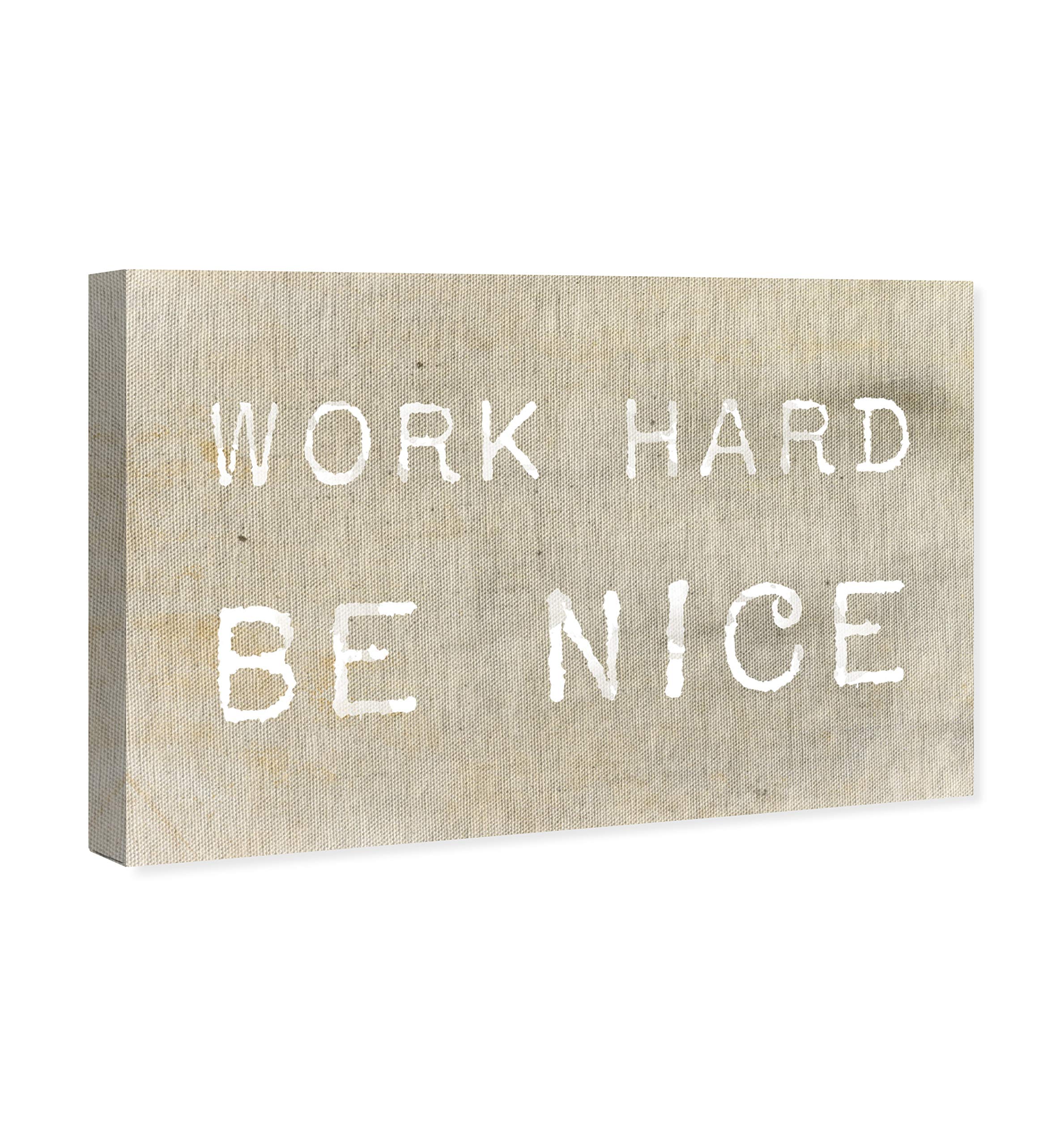 Be Nice