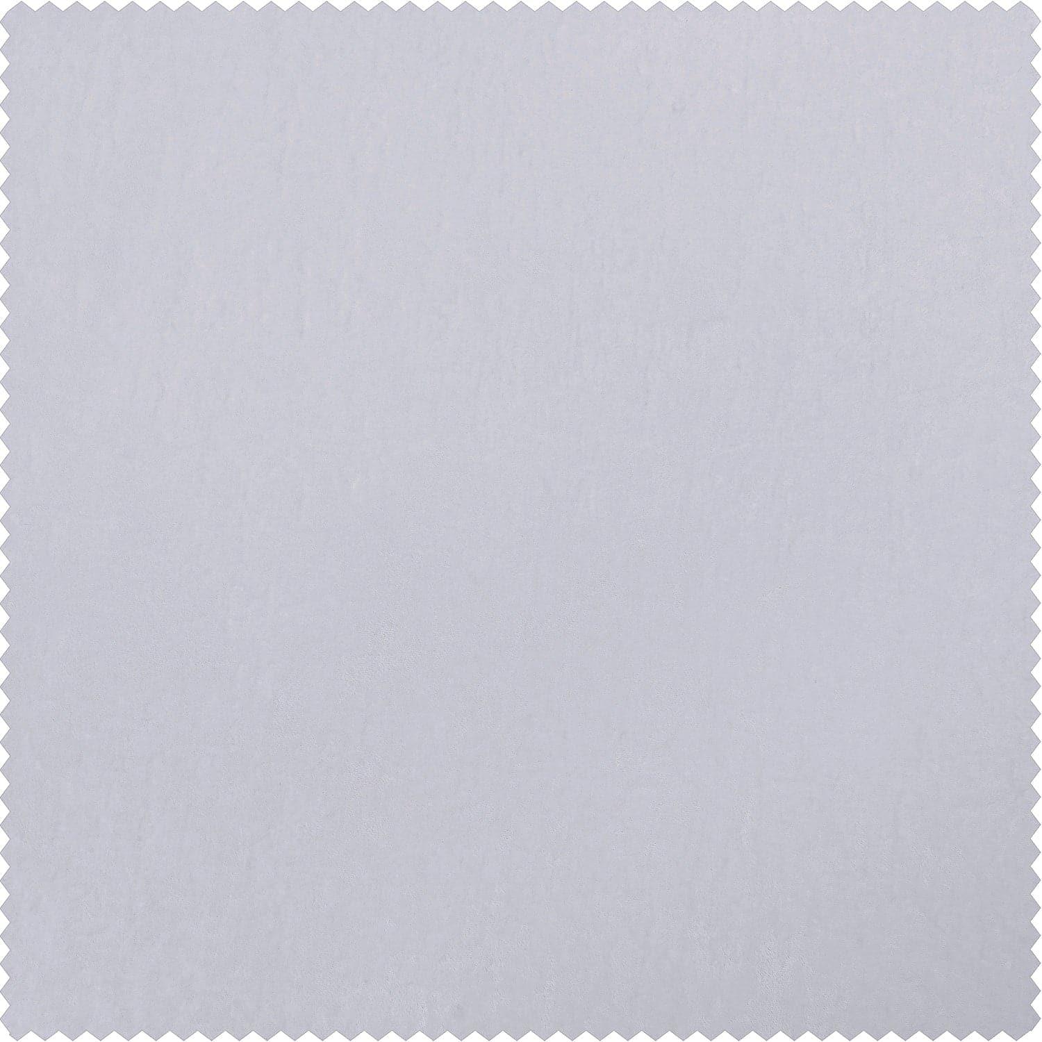 Pearl White Lush Crush Velvet Fabric Swatches - Soft Textile Samples for Upholstery, Fashion Design & DIY Home Decor Projects