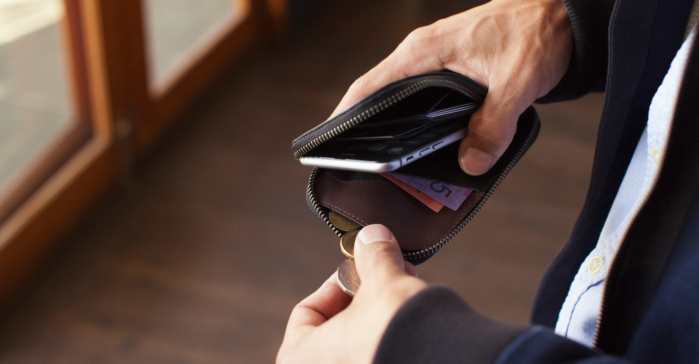 Bellroy Slim Phone Pocket Wallet for iPhone 6/6s - RFID Blocking Minimalist Wallet with Card Slots | Perfect for Everyday Carry, Travel & Business Use