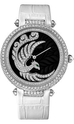 Cartier Feminine Complications Envol du Phoenix 18K White Gold & Diamond Ladies Watch - Luxury Swiss Timepiece for Women, Elegant Gift for Special Occasions, Perfect for Weddings, Galas & Formal Events