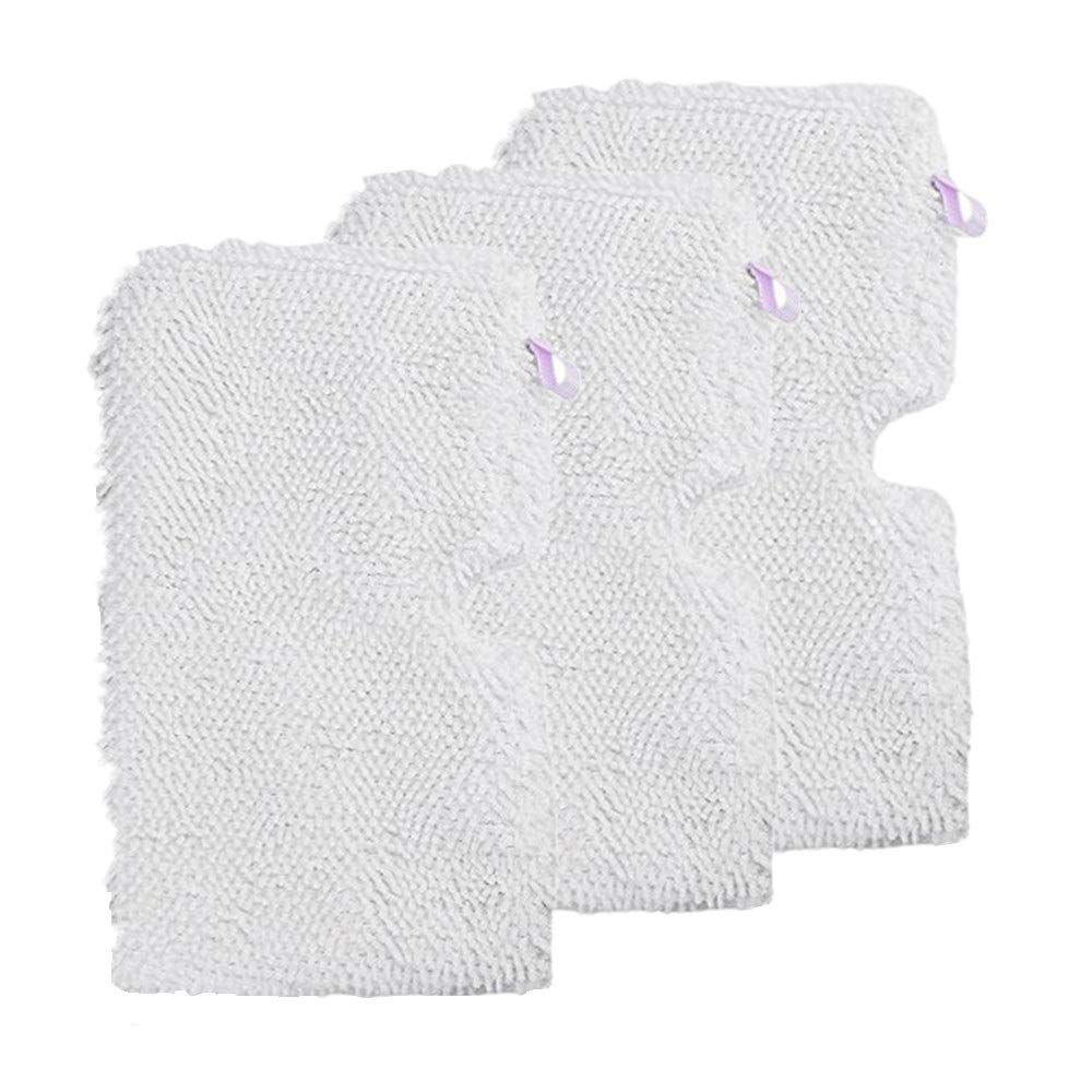 3 Pack Washable Microfiber Mop Replacement Pads for Shark Steam Pocket Mops - Compatible with S3500 Series, S2901, S2902, S3455, S3501, S3550, S3601, S3801, S3901, S4601, S4701, SE450 - Perfect for Hardwood Floors, Tile & Laminate Cleaning