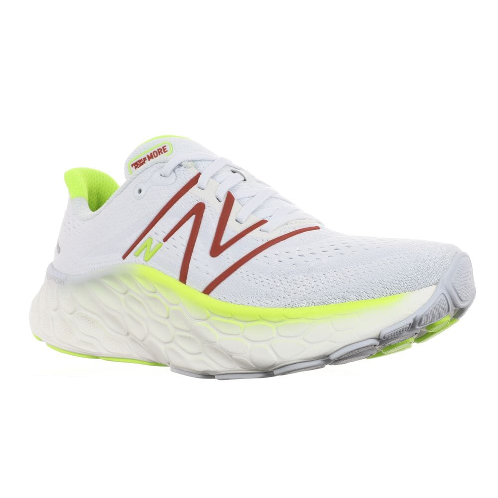 New Balance Men's Fresh Foam X More V4 Running Shoes - Lightweight Cushioned Sneakers for Jogging, Gym & Everyday Wear