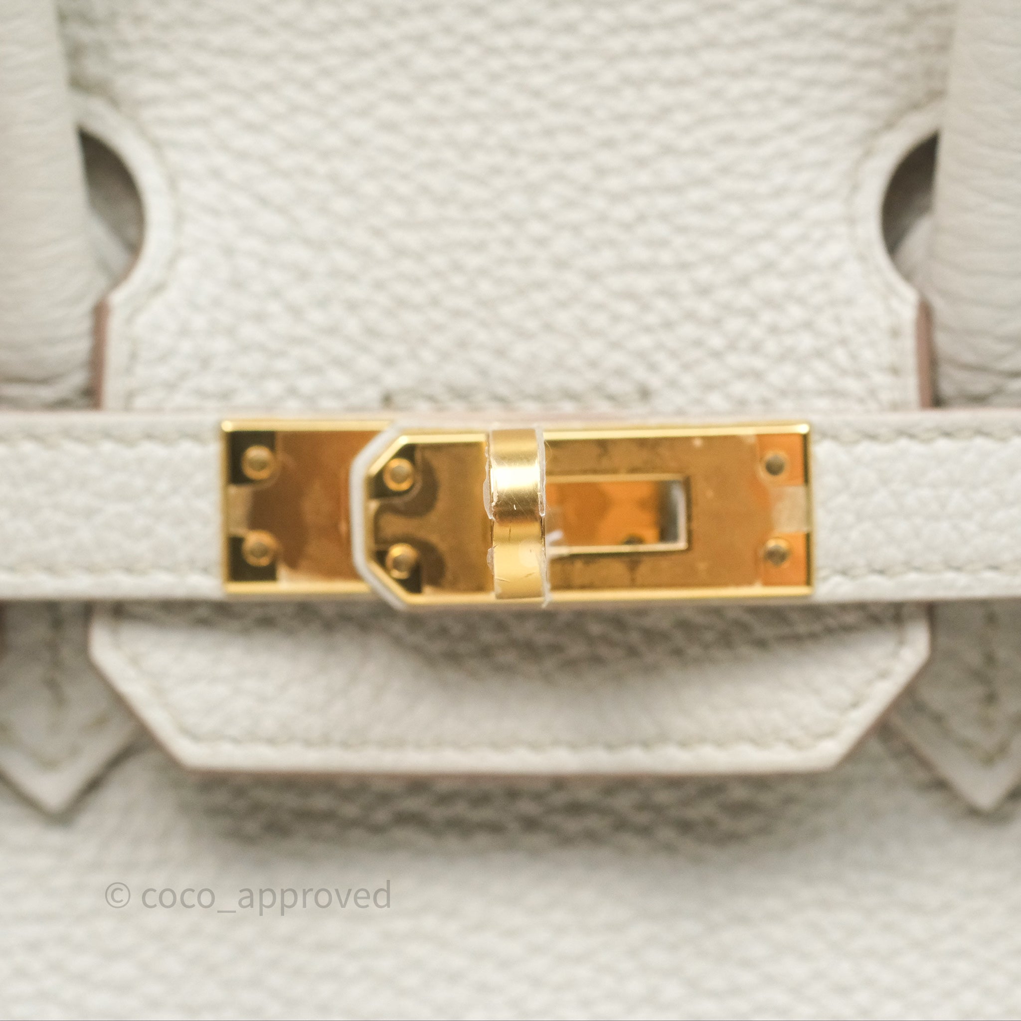 Authentic Hermès Birkin 25 Retourne Bag in Beton Togo Leather with Gold Hardware - Luxury Handbag for Women, Perfect for Office, Parties & Special Occasions