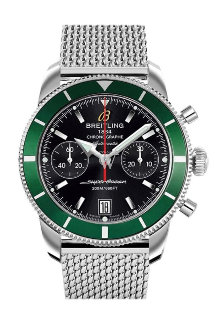 Breitling Superocean Heritage 44mm Men's Automatic Watch A2337036 G753 - Luxury Dive Watch for Water Sports & Business Occasions
