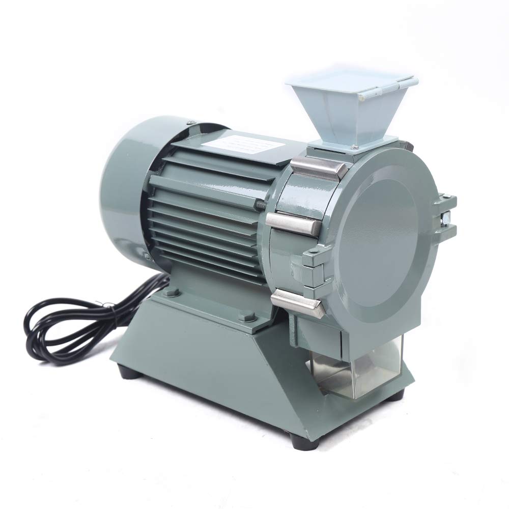 50g Electric Spice Mill Grinder - 110V Mini Grain Mill with 30-120 Mesh Powder Machine for Coffee, Pepper, Salt - 1400 RPM for Home, Restaurant & Commercial Use - Perfect for Kitchen, Bakery & Coffee Shop