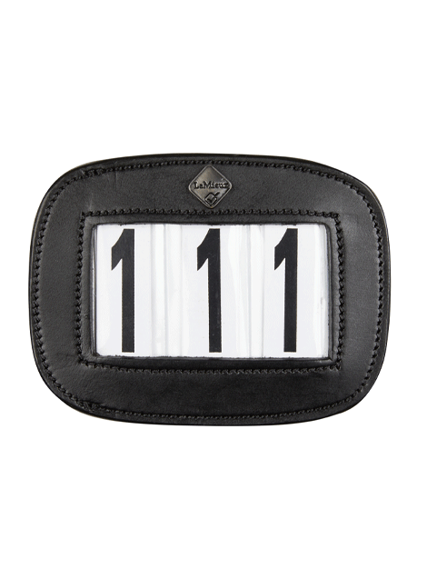 Le Mieux Saddle Number Holder - Durable Horse Riding Competition Bib Number Holder for Equestrian Events & Shows - Perfect for Dressage, Show Jumping & Eventing