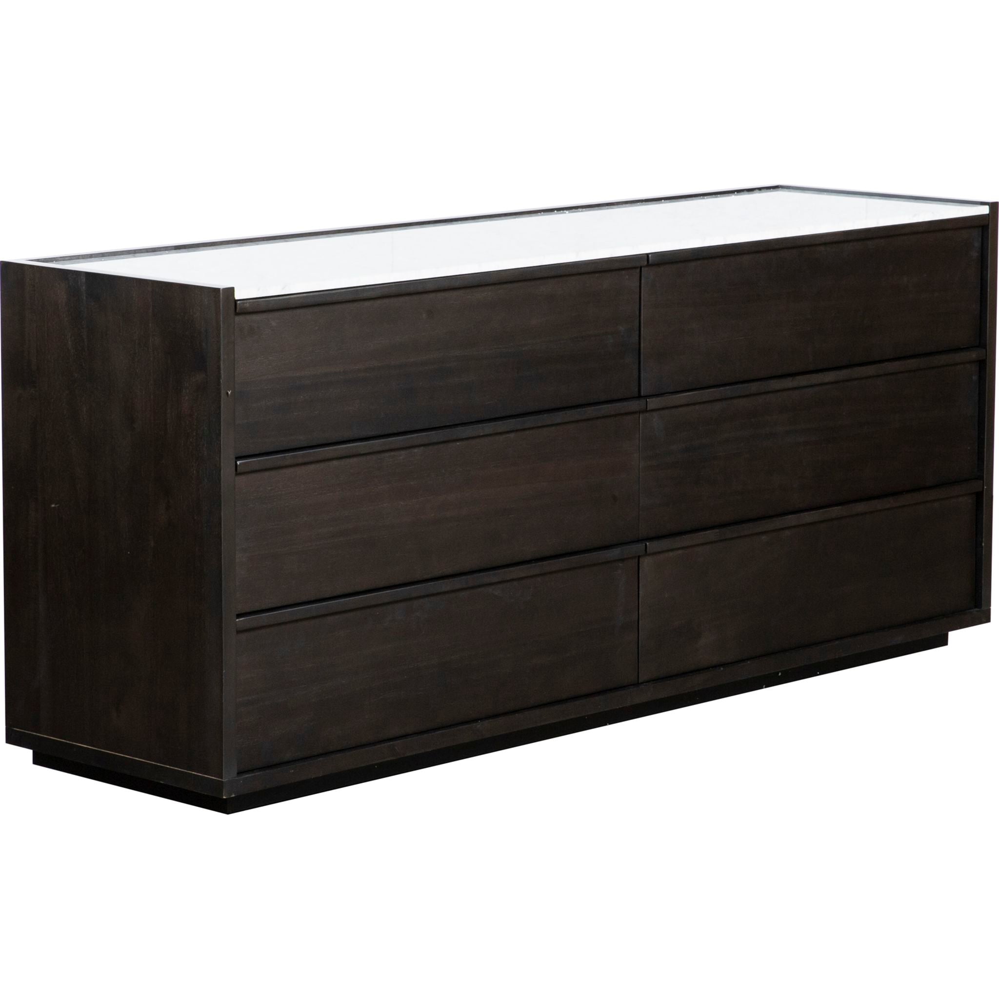Ashcroft Dresser - Dark Grey 5-Drawer Chest for Bedroom & Closet Organization | Modern Storage Solution for Home & Office