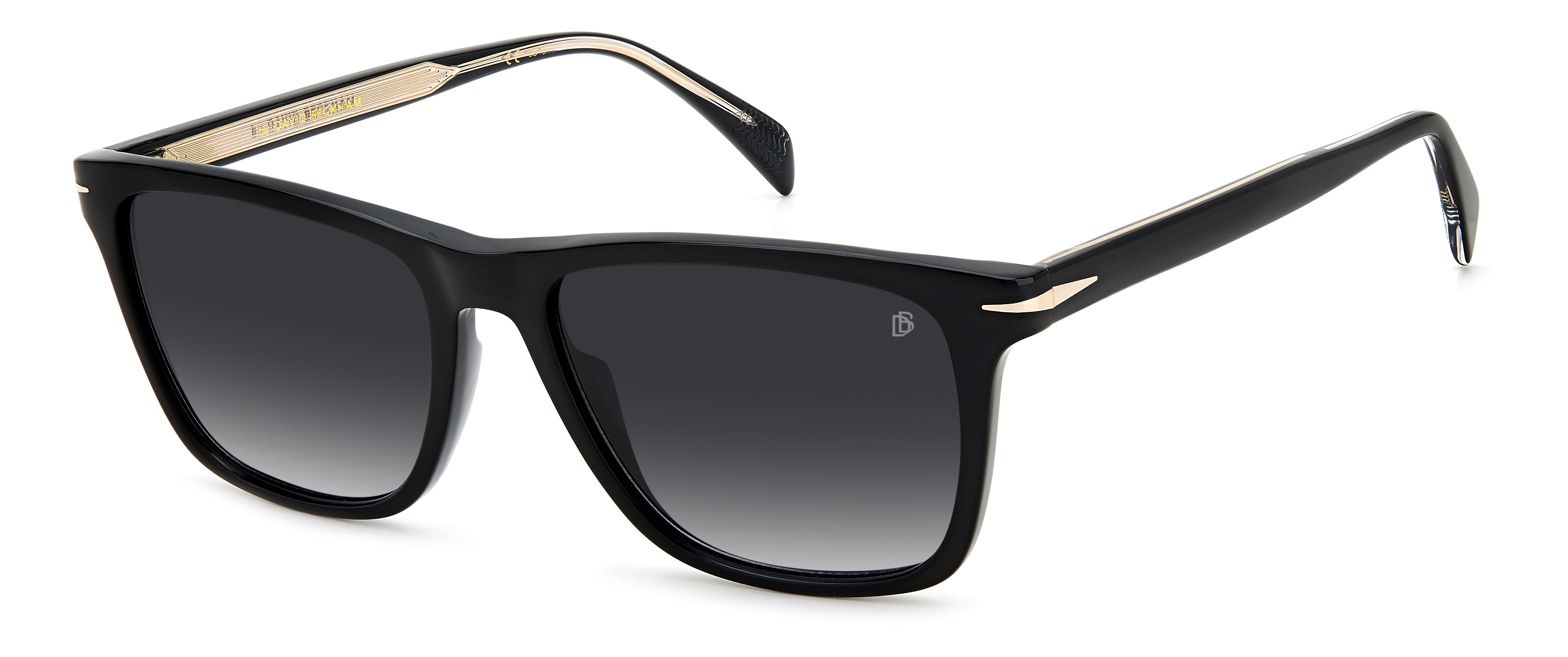 DAVID BECKHAM DB 1092/S 807 5517 Polarized Sunglasses for Men - UV Protection, Classic Aviator Style, Lightweight & Durable - Perfect for Driving, Beach & Outdoor Activities