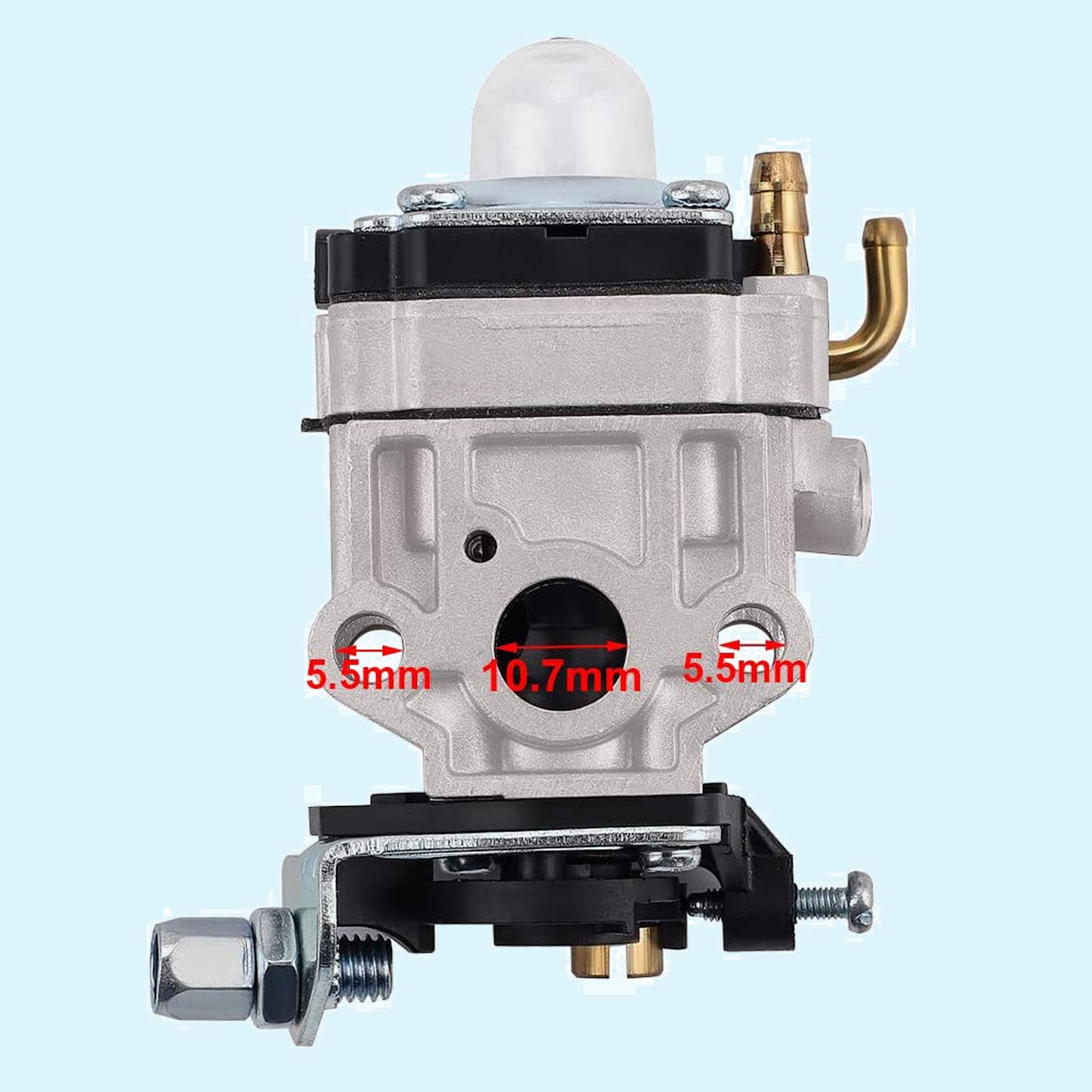 Shindaiwa 62100-81010 Carburetor Replacement for WYK-196 WYJ-138 WYK-186 T242X T242 LE242 - Compatible with Echo PAS-260 PB-260L SRM260 SRM261 String Trimmer & Brushcutter - Perfect for Lawn Maintenance, Landscaping & Yard Work
