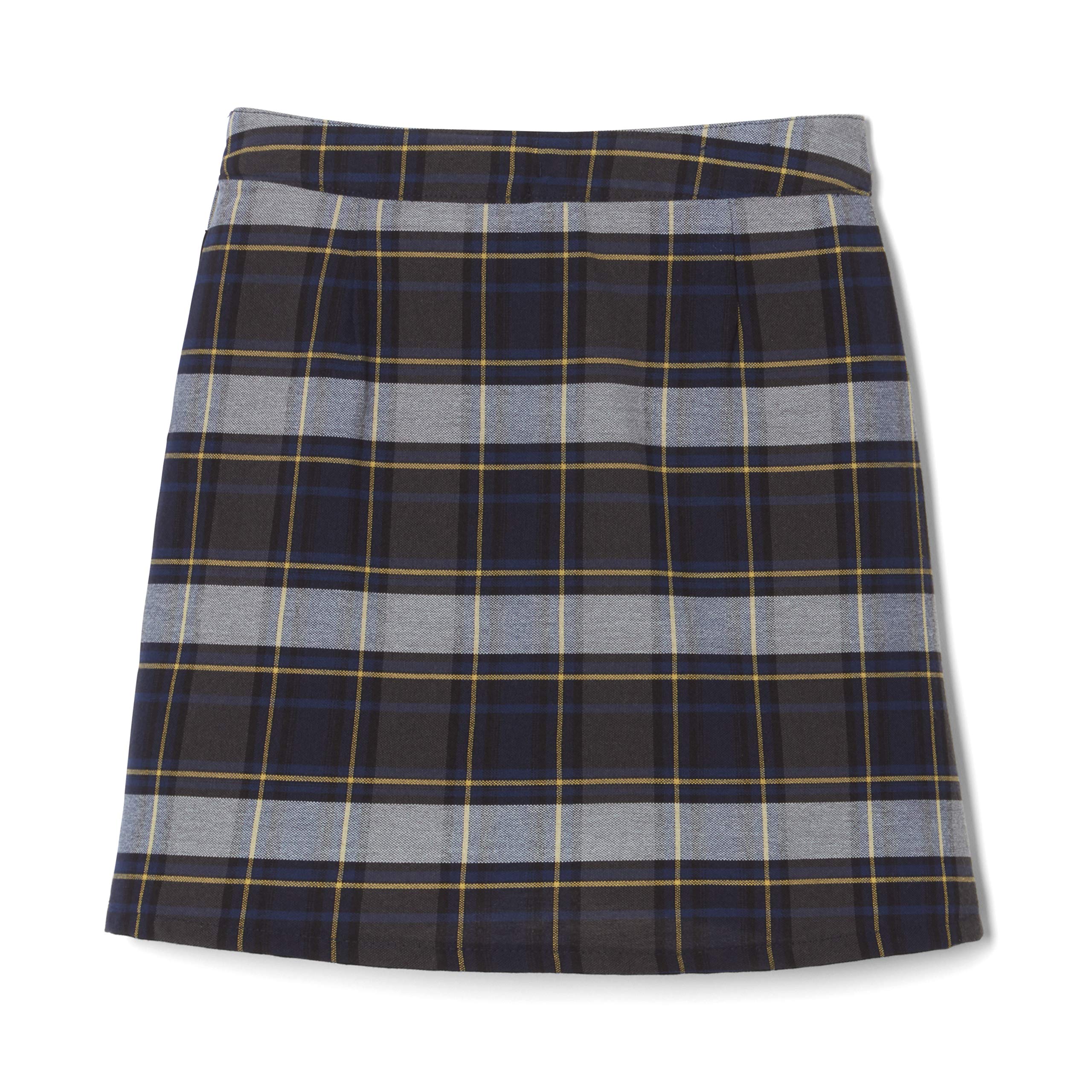 French Toast Girls' Adjustable Waist Pleated-Front Two-Tab Scooter Skirt - Comfortable Stretch Fabric for School, Play & Everyday Wear | Perfect for Uniforms, Casual Outfits & Special Occasions
