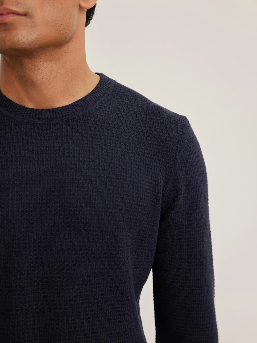 Ace Thermal Sweater for Men - Navy Blue Winter Warm Fleece Pullover | Outdoor Hiking, Camping & Cold Weather Layering