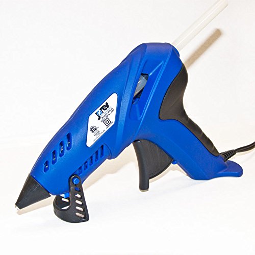 JORESTECH 16W 8-Inch Hot Glue Gun with LED Work Light - ETL Certified (Includes 6 Free Glue Sticks) - Perfect for DIY Crafts, Home Repairs & School Projects