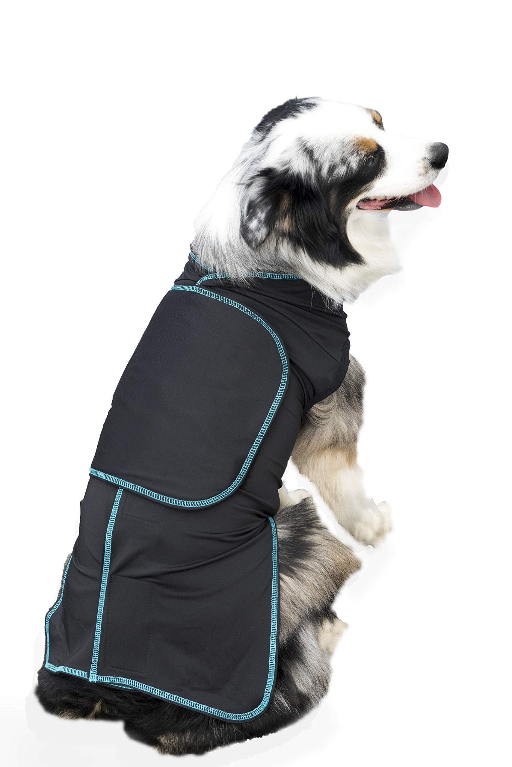 Benefab Therapeutic Anxiety Relief Dog Shirt – Lightweight Far-Infrared Calming Jacket for All Dog Sizes & Ages – FIR Compression Shirt for Muscle, Joint Pain Relief (XL) – Perfect for Anxious Pets, Post-Surgery Recovery & Arthritis Support