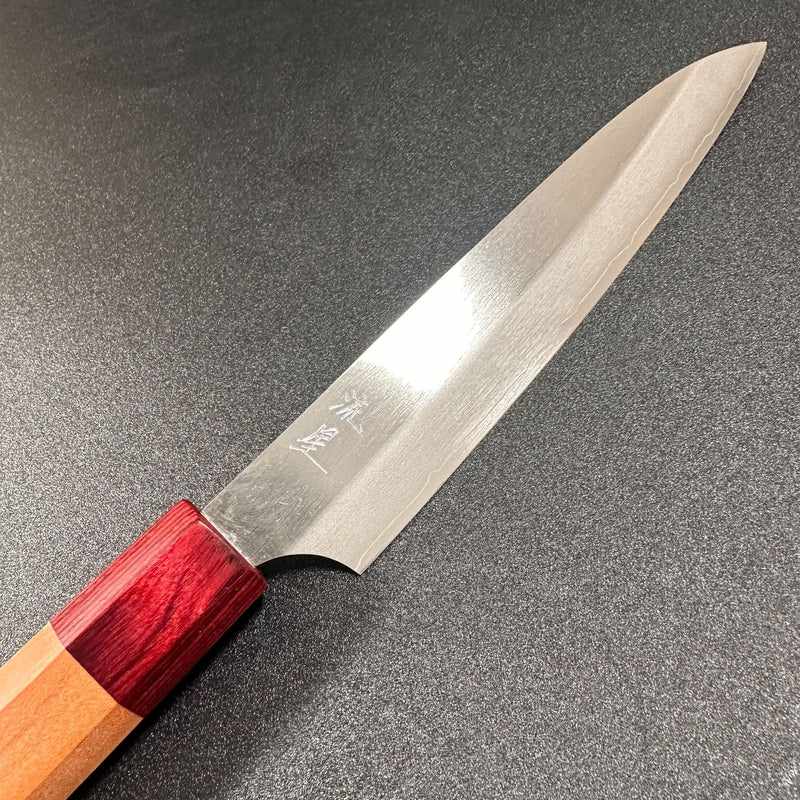 Makoto Kurosaki Ryusei VG7 Petty Knife 150mm - Japanese Chef Knife with Cherry Wood Handle for Precision Slicing, Peeling & Garnishing - Perfect for Home Cooks & Professional Chefs
