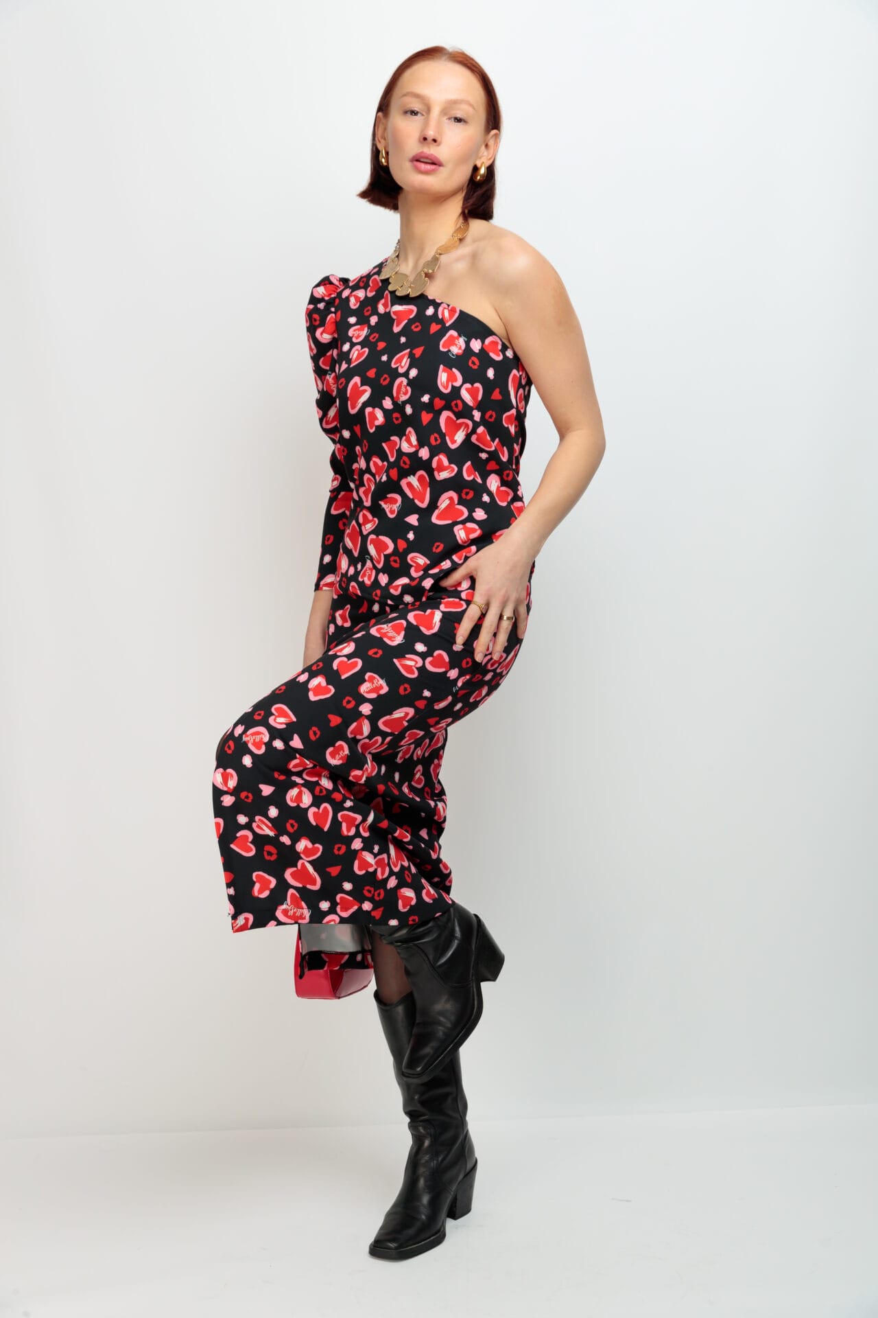 Jupe Crush Noire - Romantic Elegance Black Skirt for Women | Versatile Daily Wear for Office, Date Night & Casual Outings