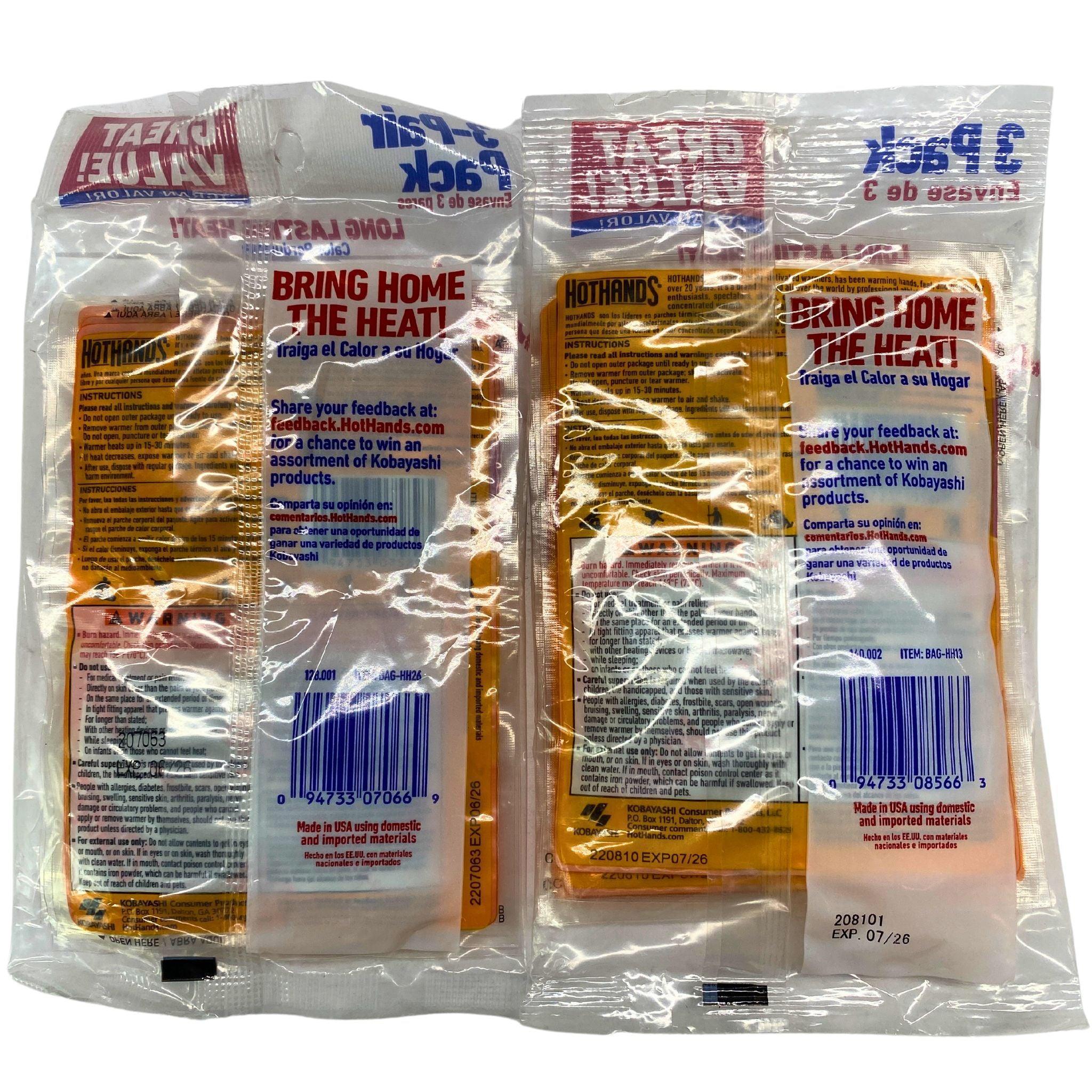 HotHands Hand Warmers - 100 Pack (2 Regular Warmers Last 10 Hours + 1 Super Warmer Lasts 18 Hours) - Perfect for Outdoor Activities, Hunting, Camping & Winter Sports