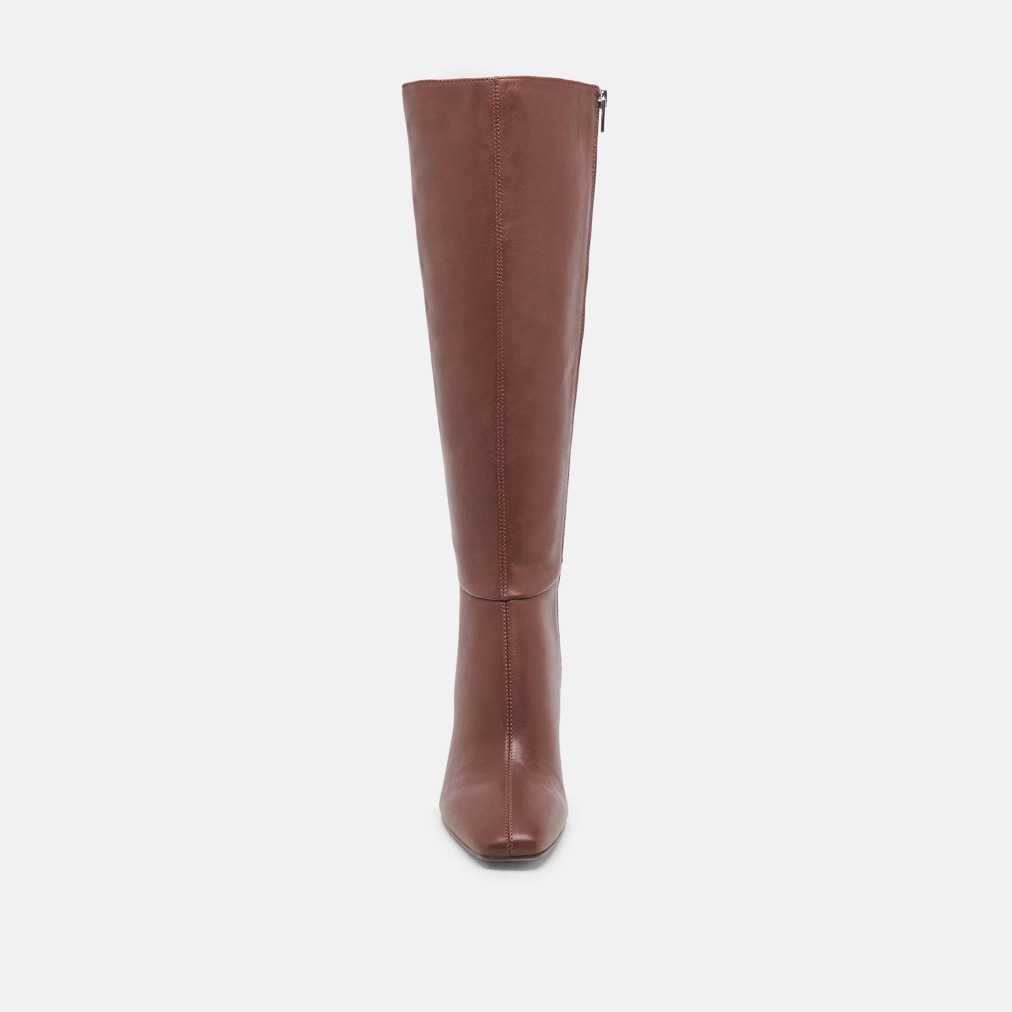 GYRA Extra Wide Calf Boots for Women - Chocolate Brown Leather Ankle Boots for Comfort & Style | Perfect for Work, Casual Outfits & Winter Wear