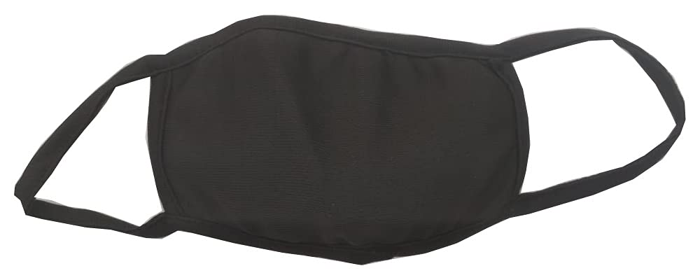 POOJA Double Layer Lycra Face Mask for Men & Women - Pack of 5 (Black/Gray) - Breathable Comfort for Daily Use, Workouts & Outdoor Activities