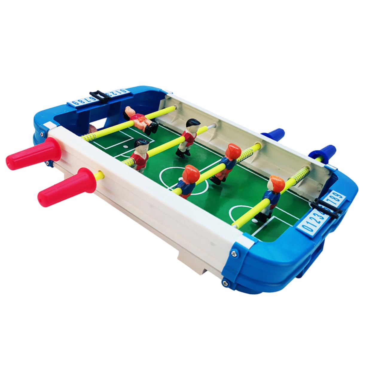 HONMEET Foosball Table Game - Kids Desktop Football Toy for Boys & Girls - Fun Indoor Game for Family, Parties & Office Play