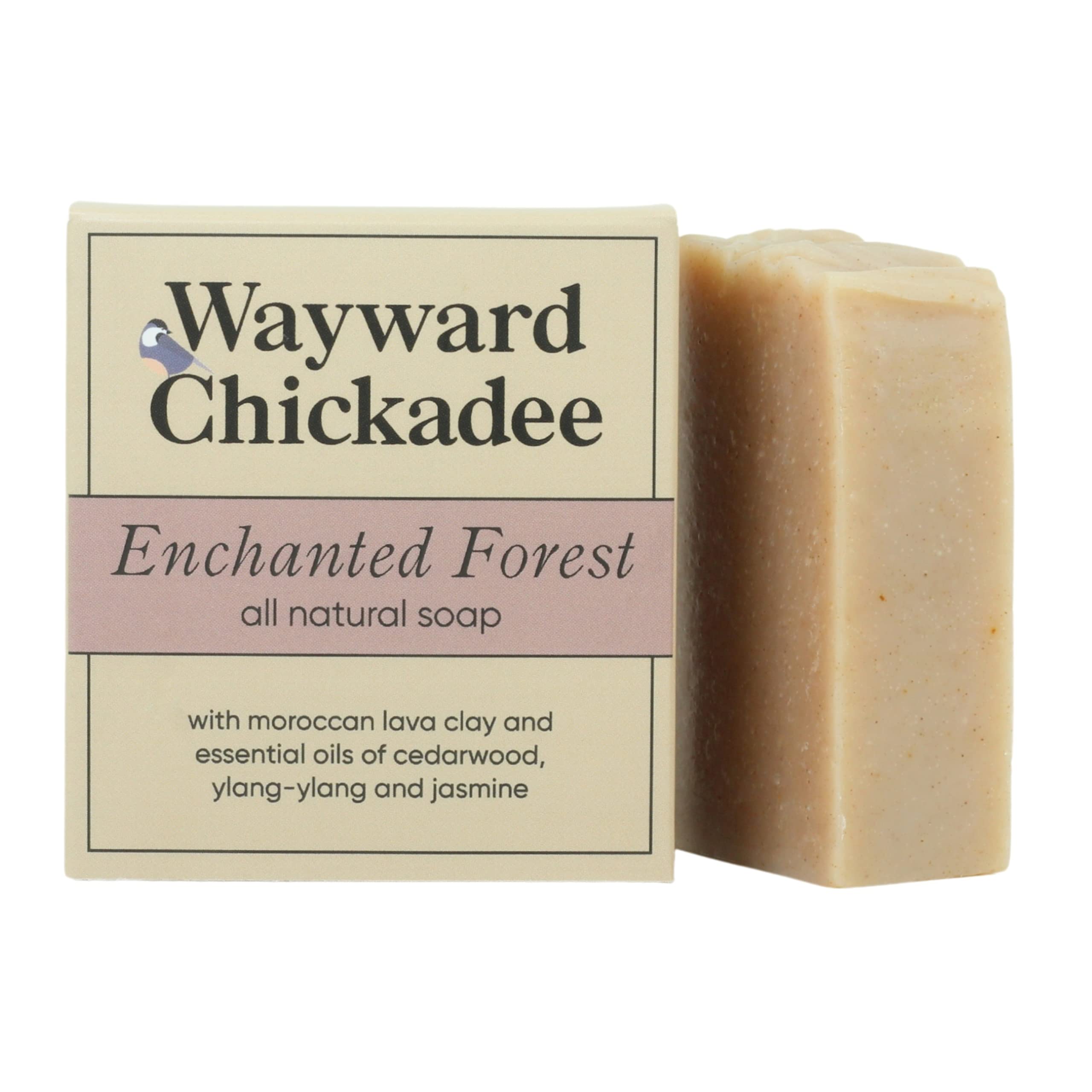 Handcrafted All Natural Soap Bar - Enchanted Forest Scented with Essential Oils | Organic, Vegan & Cruelty-Free | Perfect for Spa Day, Self-Care & Gift Giving