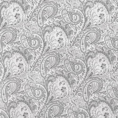 Paisley White/Grey
