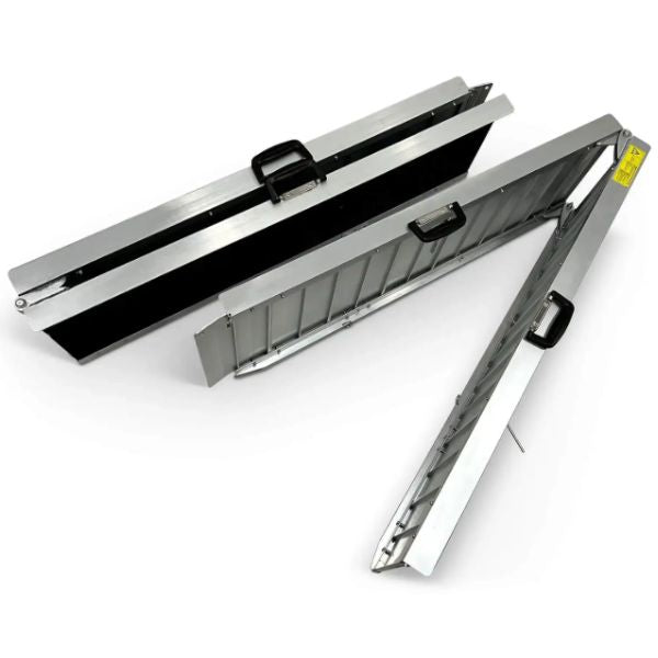 GO Ramp Portable 7 FT Suitcase Ramp by GomfyGo - Lightweight Aluminum Loading Ramp for Wheelchairs, Scooters & Luggage | Perfect for Travel, Moving & Home Use