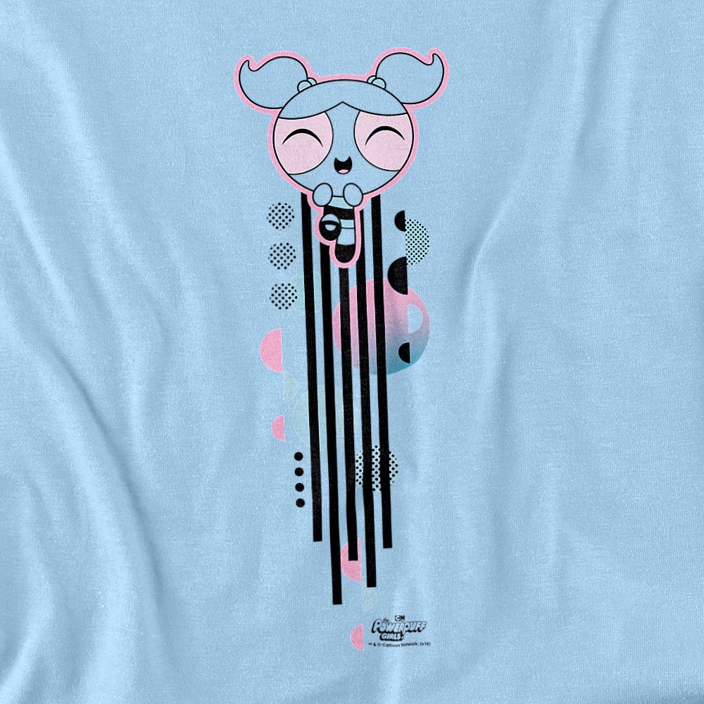 Powerpuff Girls Bubbles Graphic Unisex T-Shirt for Men & Women - Casual Anime Cartoon Tee for Cosplay, Gift & Everyday Wear