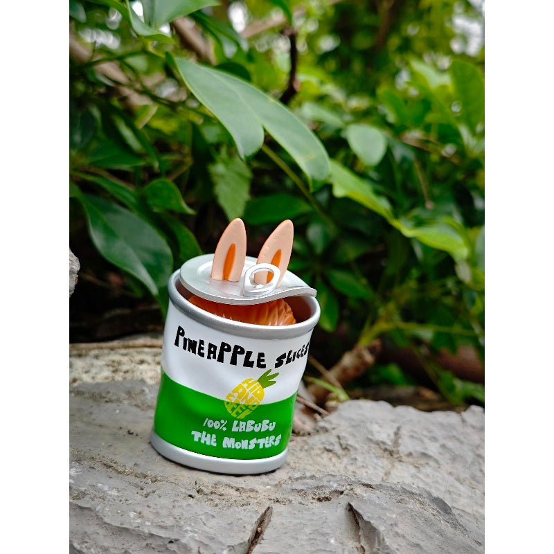 Labubu The Monsters Almost Hidden Series Canned Pineapple Collectible Toy - Cute Anime Figure for Display, Gift & Collection | Perfect for Anime Fans, Kawaii Decor, and Pop Culture Enthusiasts