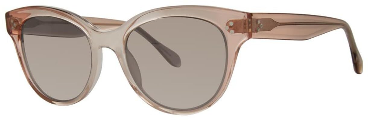 Lilly Pulitzer Marsala Pink Crystal Sunglasses for Women - Stylish UV Protection Shades for Beach, Pool & Summer Outfits