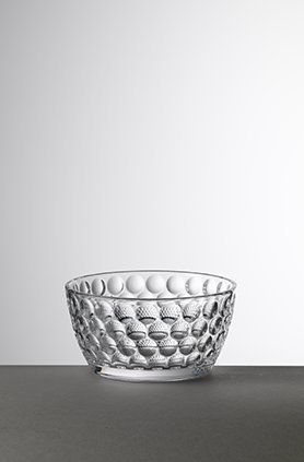 Mario Luca Giusti Acrylic Clear Snack Cereal Bowl - Perfect for Breakfast, Snacks, and Office Lunch - Durable & Lightweight Dishware for Home and Restaurant Use
