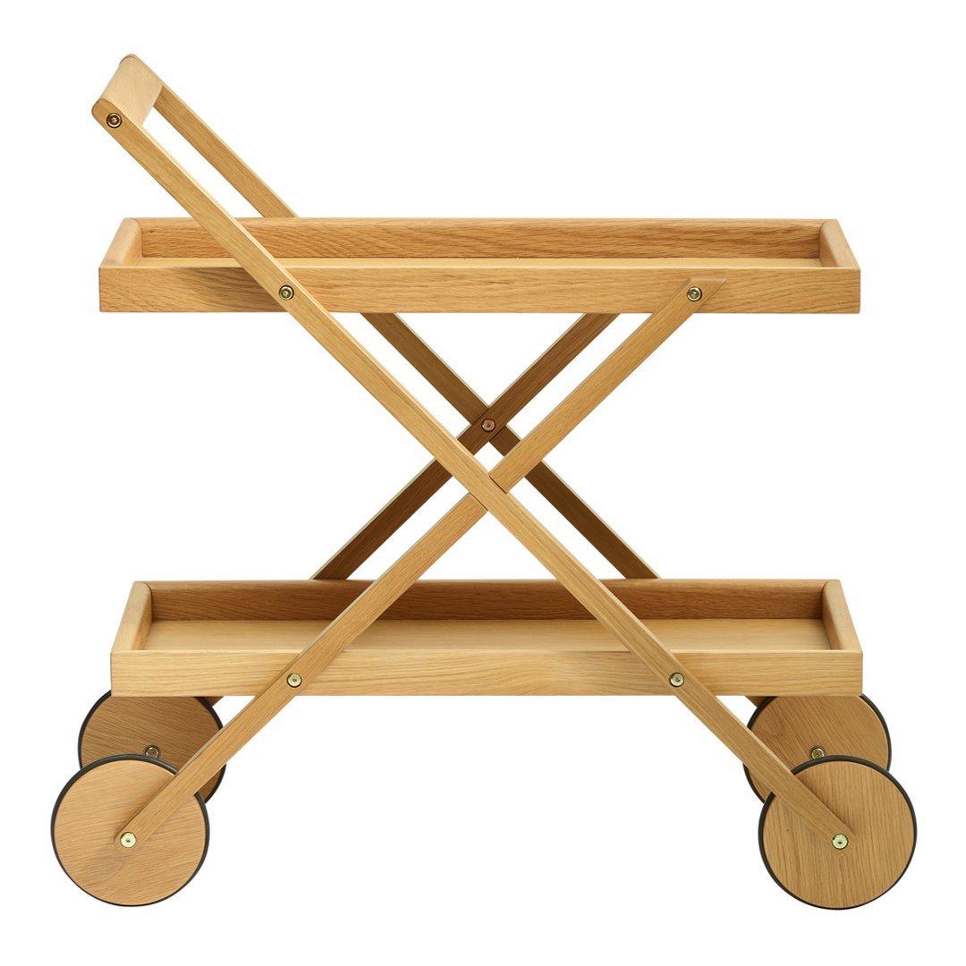 Gunilla Allard Exit Trolley - Stylish Rolling Cart by Design House Stockholm | Perfect for Home, Office & Retail Storage
